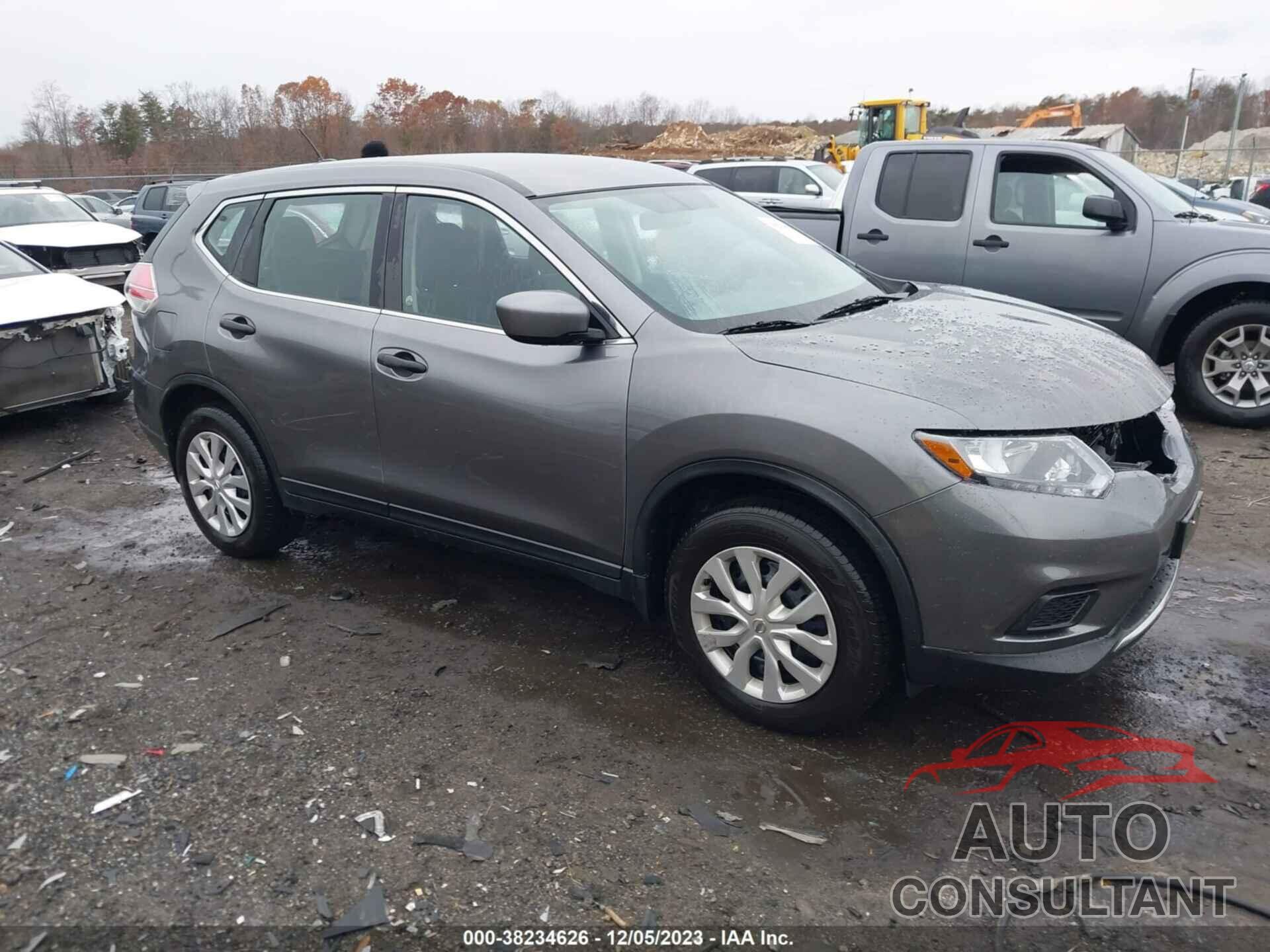 NISSAN ROGUE 2016 - KNMAT2MV6GP599744