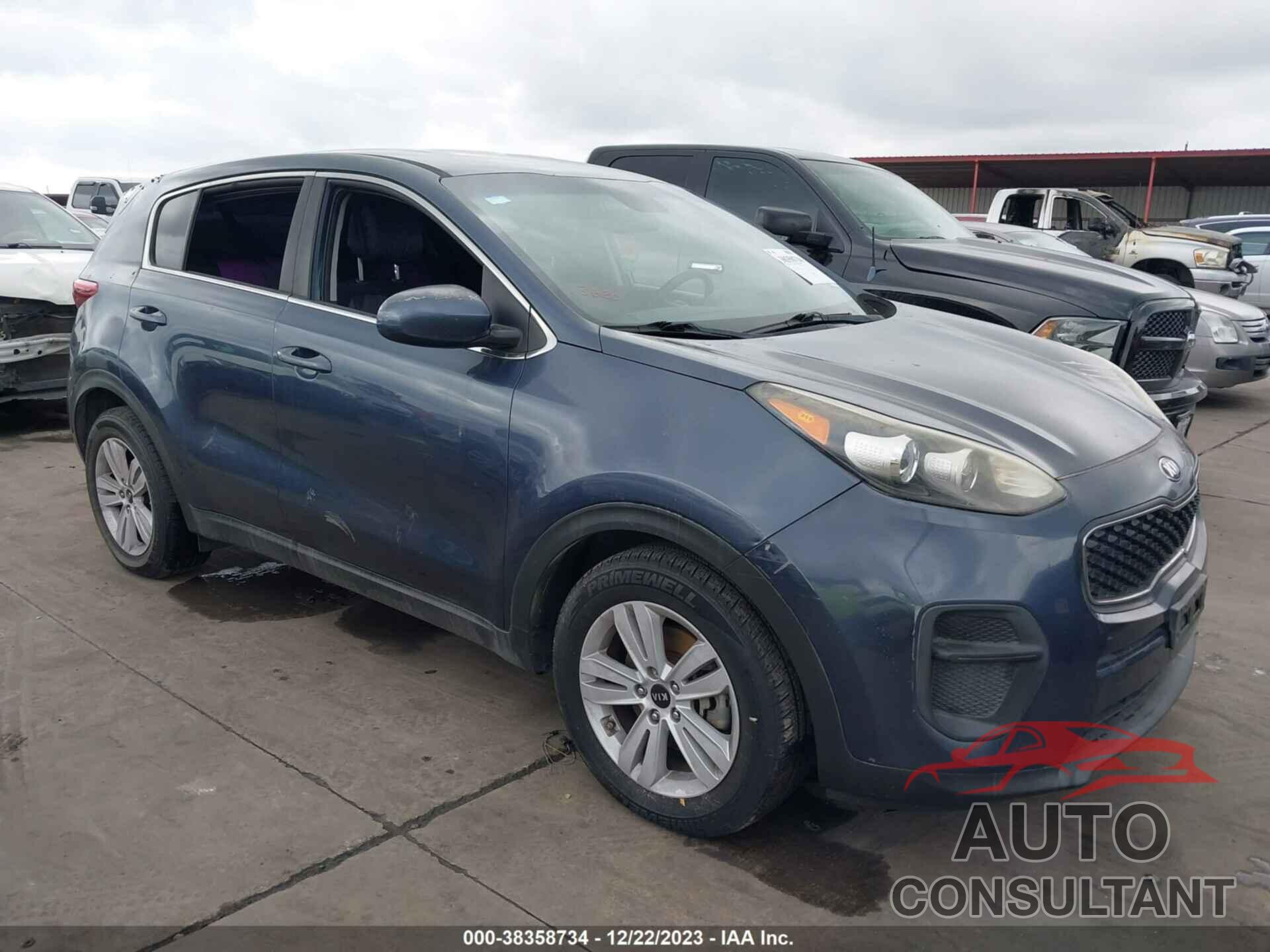 KIA SPORTAGE 2017 - KNDPM3AC1H7080540