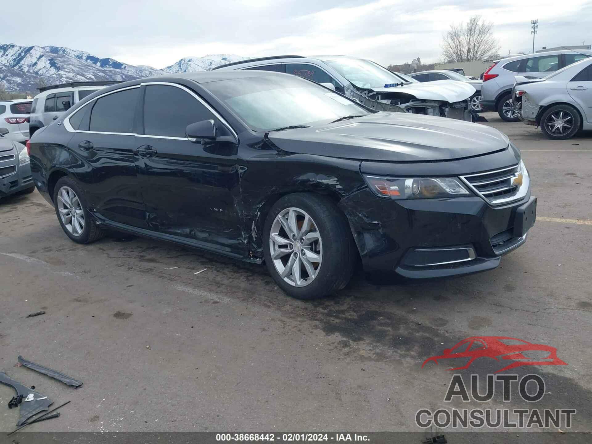 CHEVROLET IMPALA 2017 - 2G1105S37H9170715