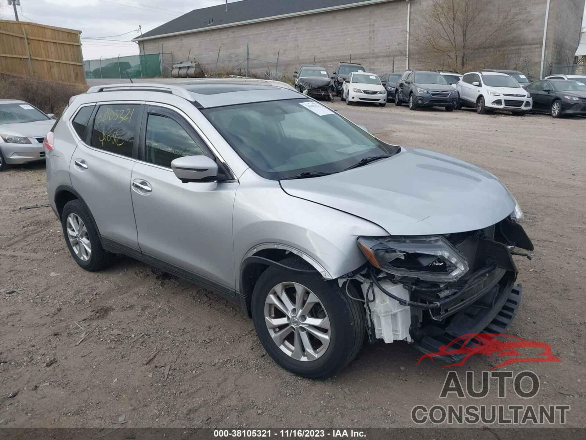 NISSAN ROGUE 2016 - 5N1AT2MV6GC883409