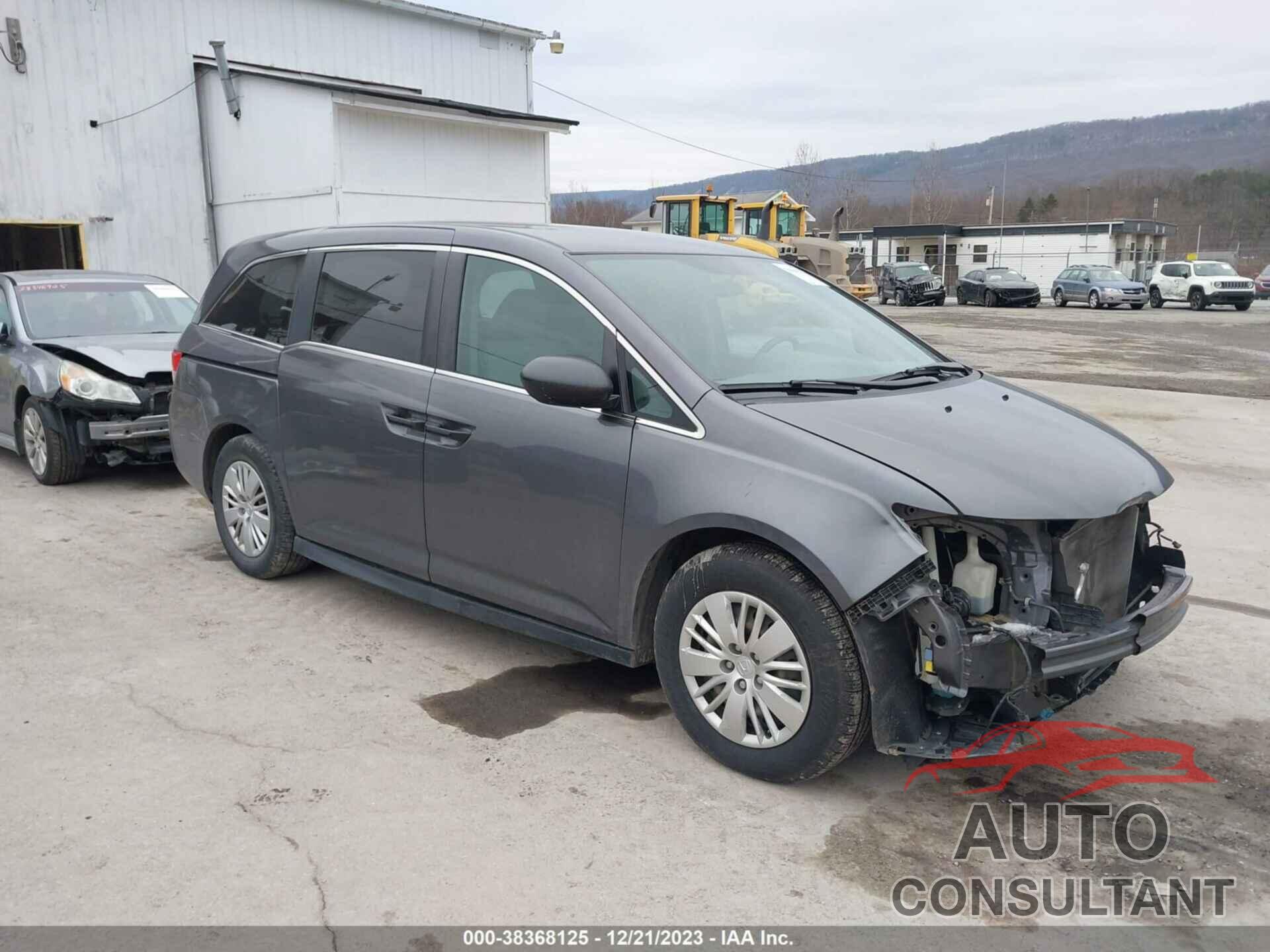 HONDA ODYSSEY 2016 - 5FNRL5H22GB081886