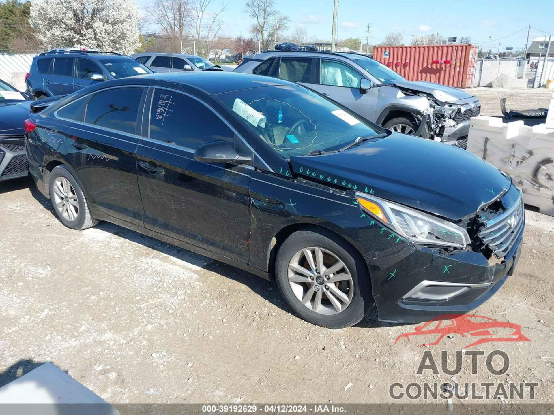HYUNDAI SONATA 2017 - 5NPE24AF1HH545293