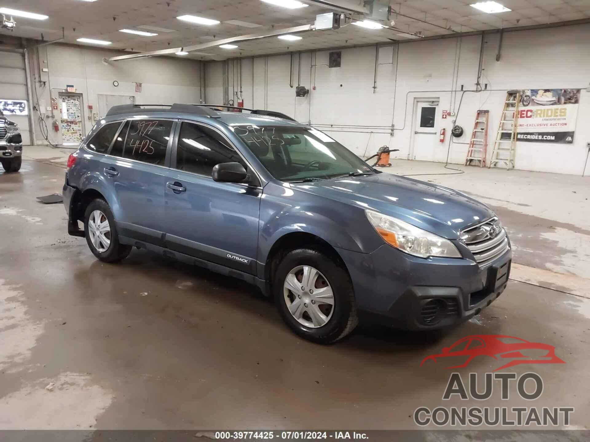 SUBARU OUTBACK 2013 - 4S4BRBAC3D3254613