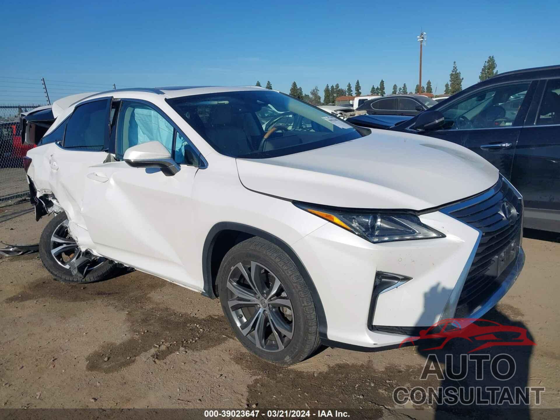 LEXUS RX 350 2017 - 2T2ZZMCA4HC036943