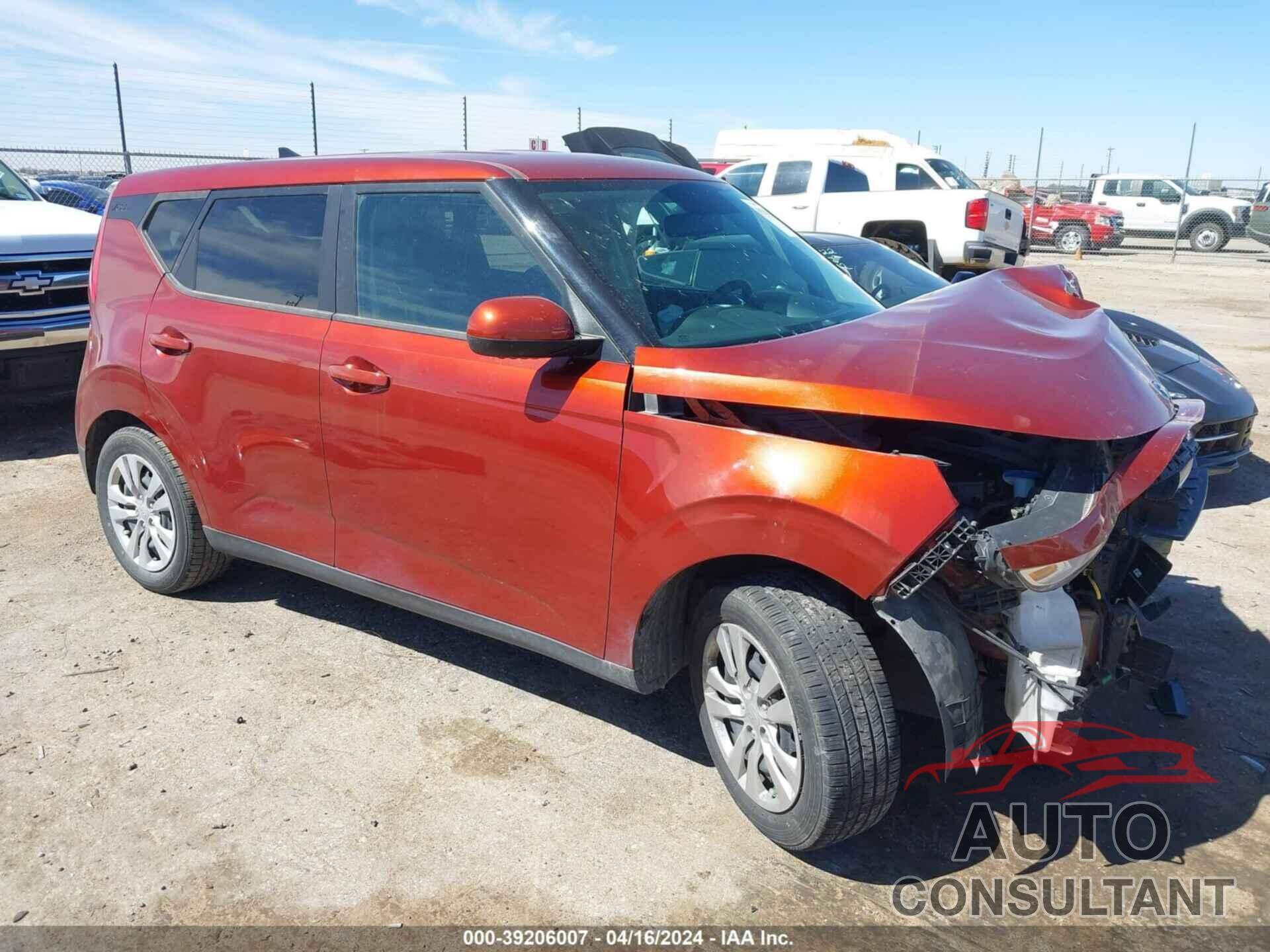 KIA SOUL 2020 - KNDJ23AU6L7088453