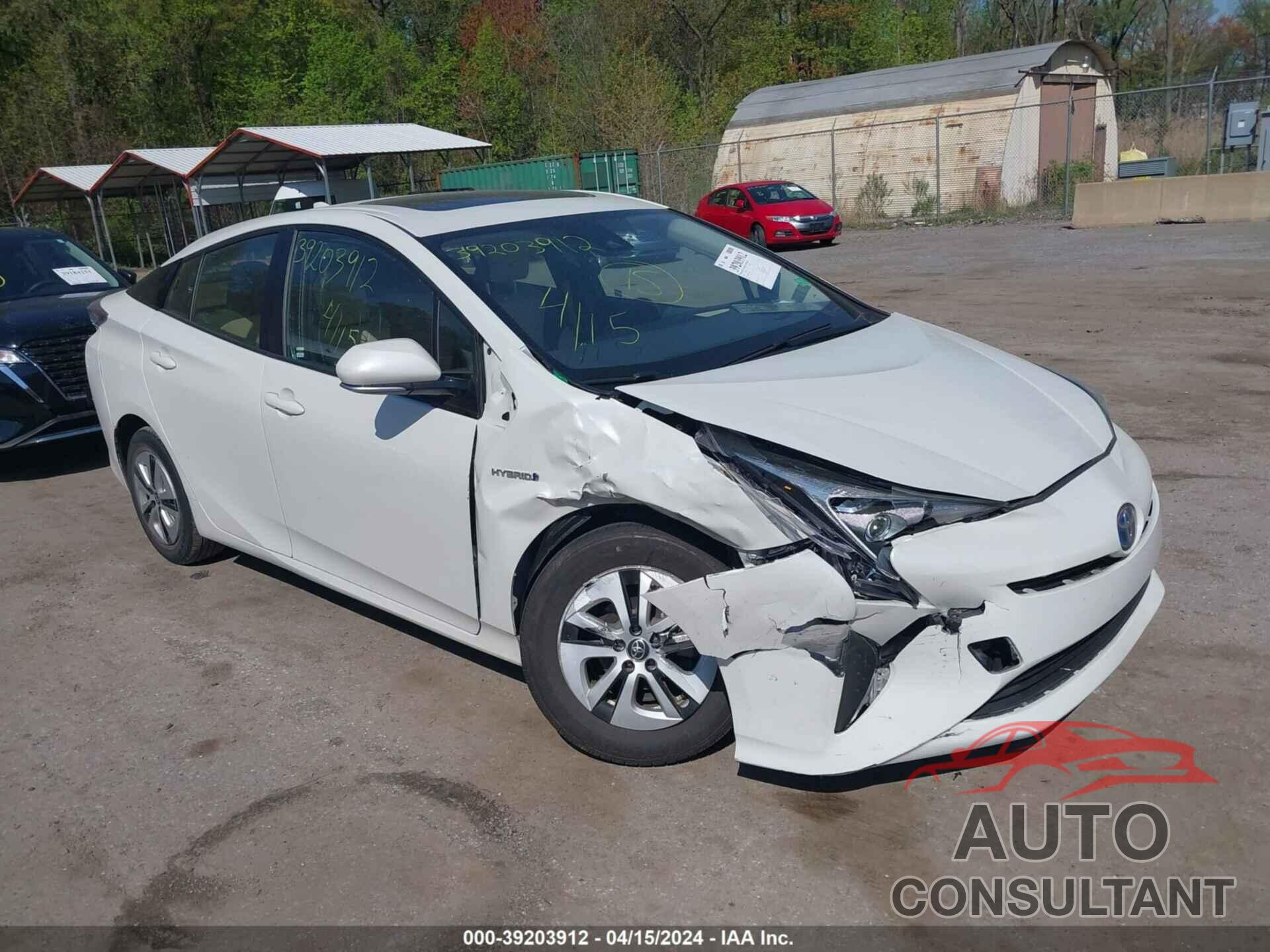 TOYOTA PRIUS 2016 - JTDKARFU1G3023414