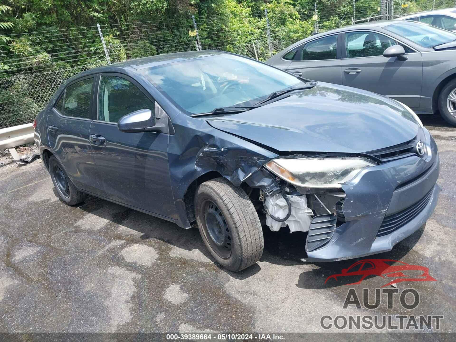 TOYOTA COROLLA 2016 - 5YFBURHE2GP507080