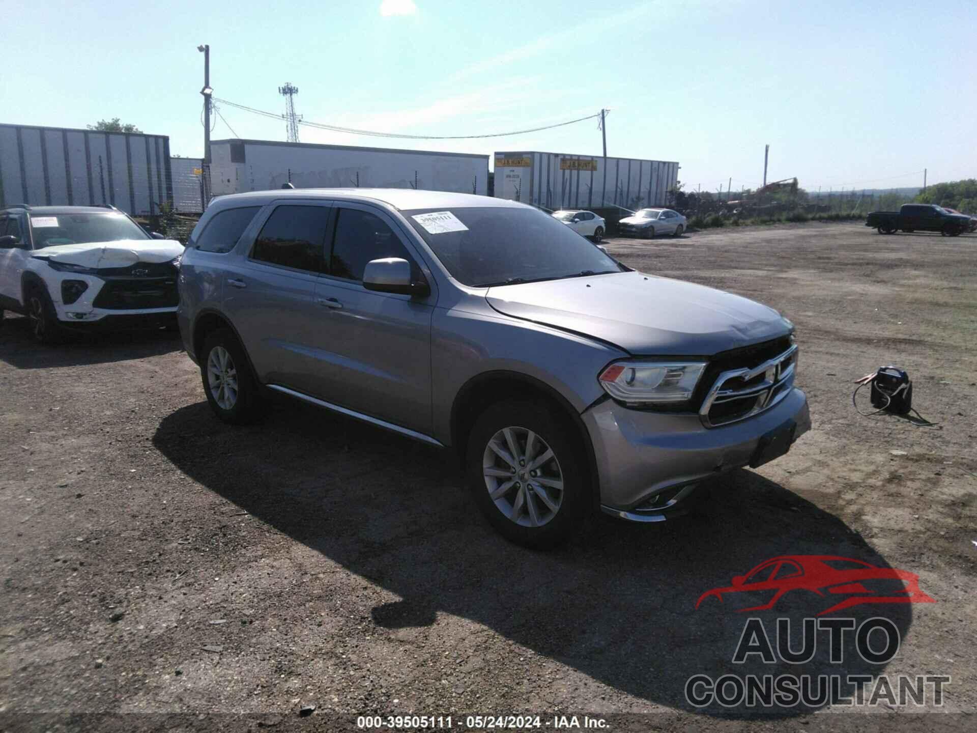 DODGE DURANGO 2019 - 1C4RDJAG4KC586684