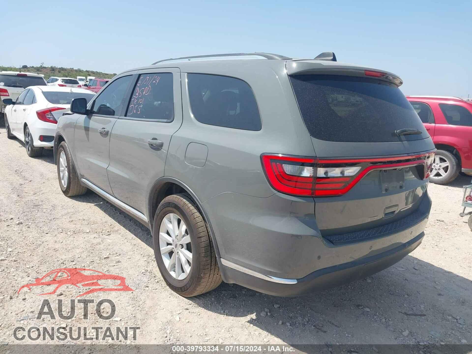 DODGE DURANGO 2021 - 1C4RDHAG5MC554533