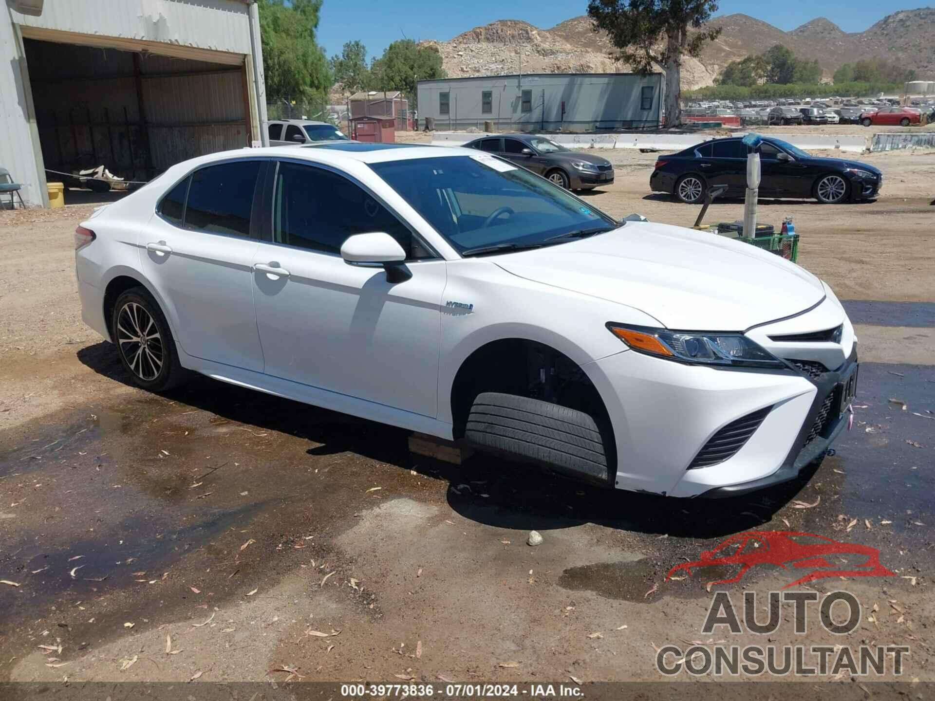 TOYOTA CAMRY 2020 - 4T1J31AK6LU542178