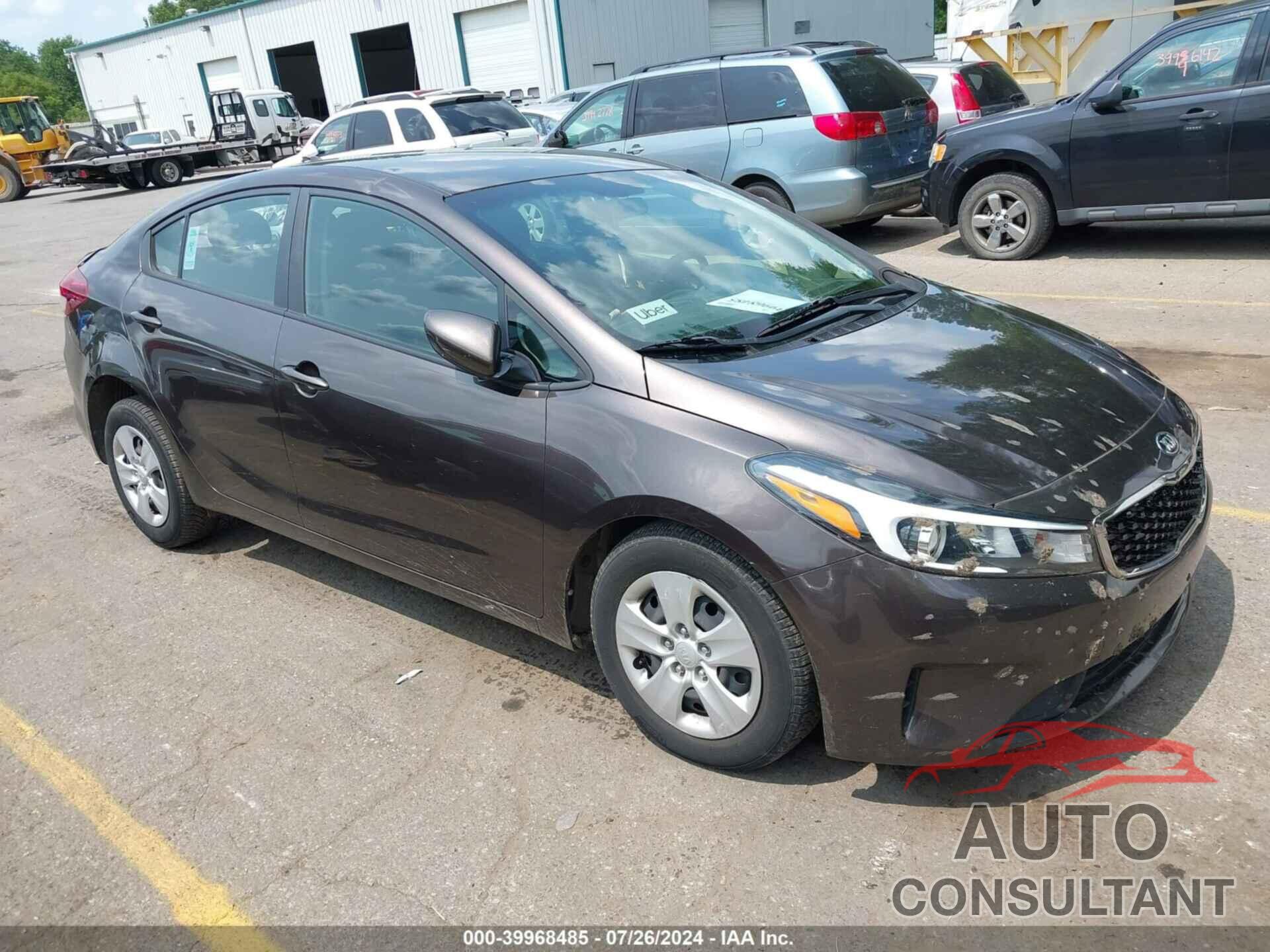 KIA FORTE 2017 - 3KPFK4A74HE104758