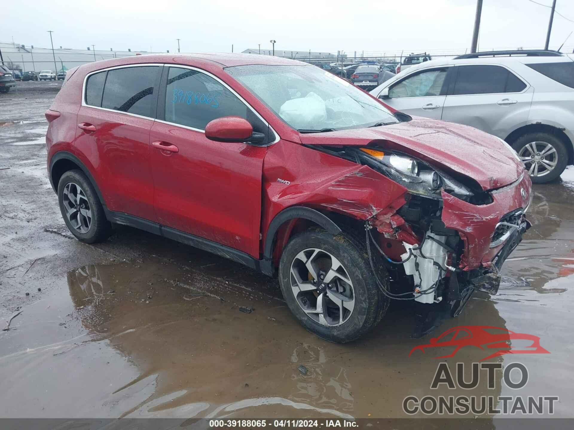 KIA SPORTAGE 2021 - KNDPMCAC6M7907023