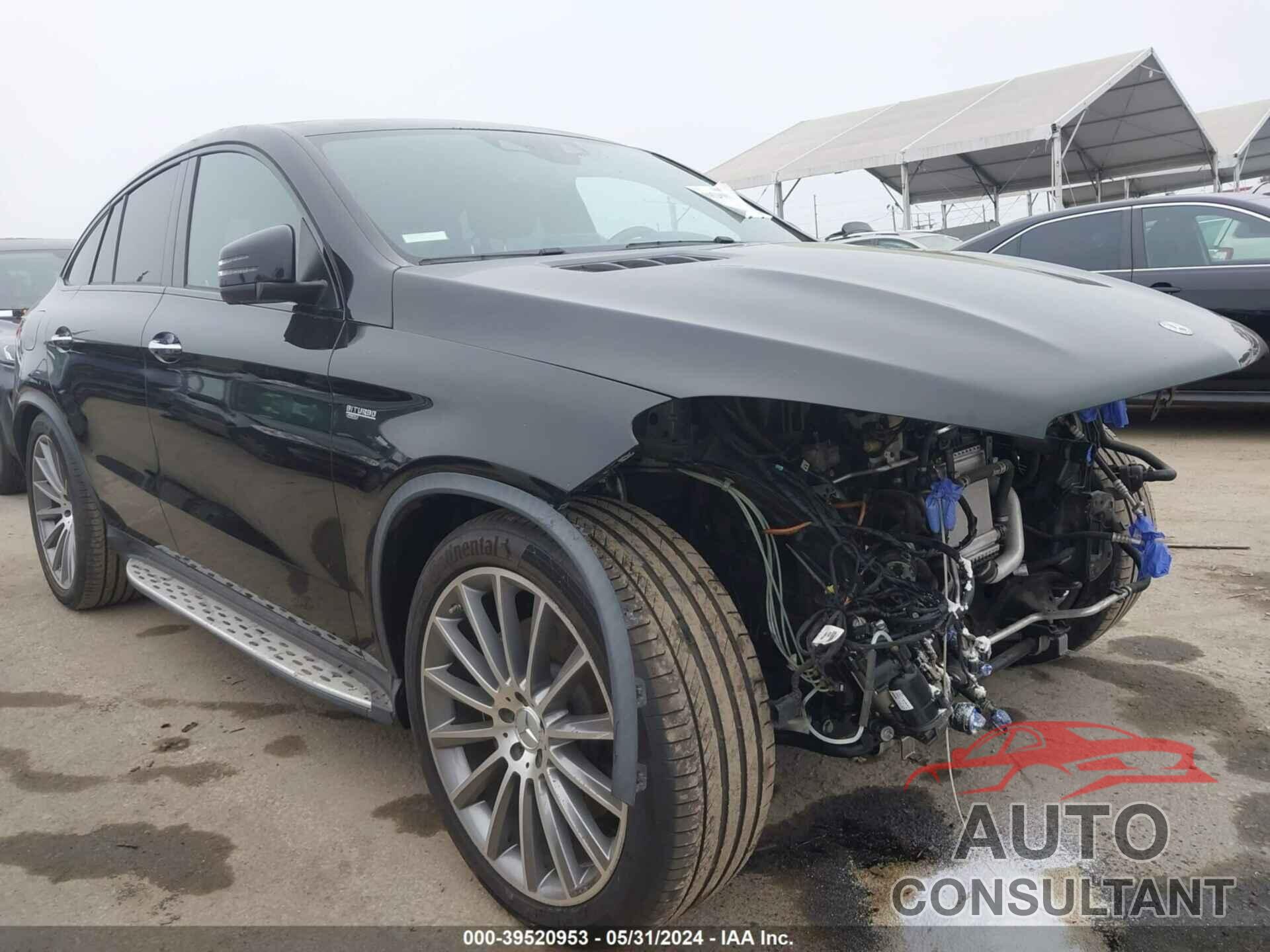 MERCEDES-BENZ AMG GLE 43 COUPE 2018 - 4JGED6EBXJA099893