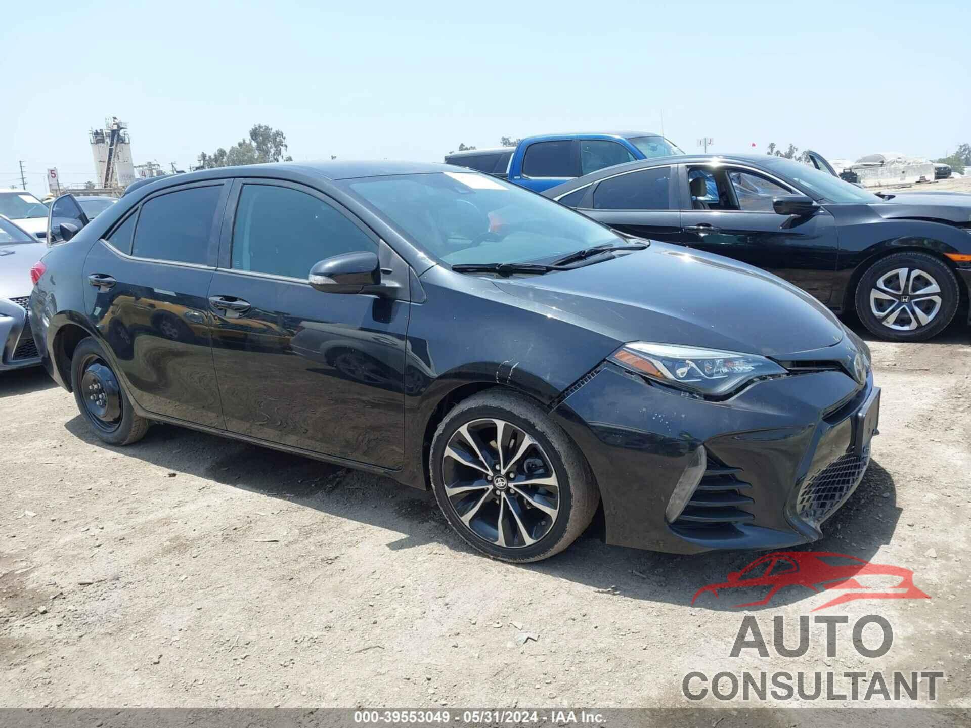 TOYOTA COROLLA 2019 - 2T1BURHE1KC155618
