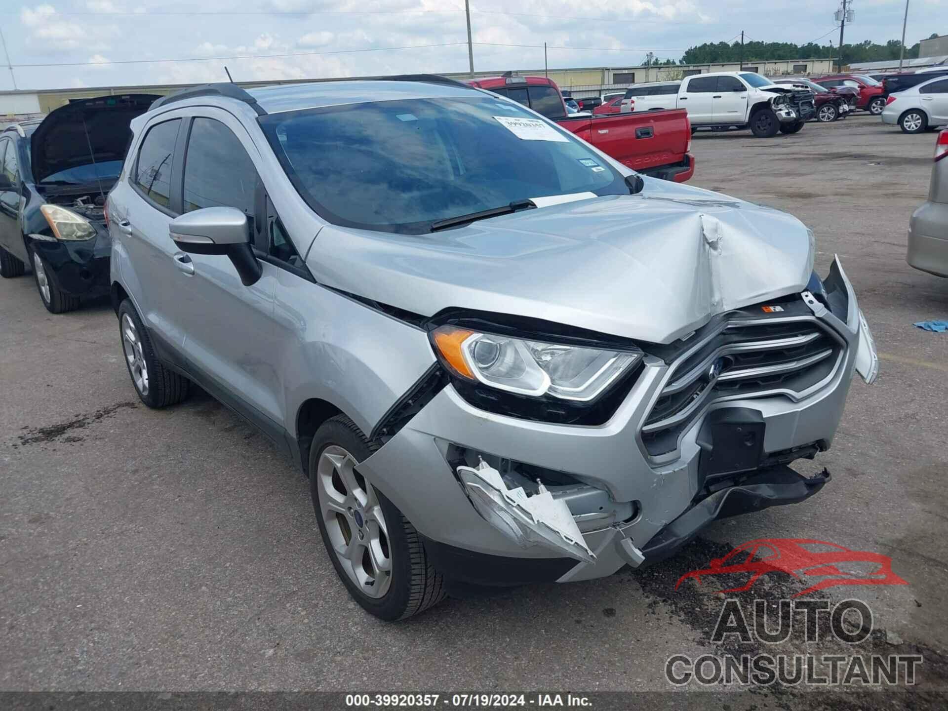 FORD ECOSPORT 2021 - MAJ3S2GE2MC455916