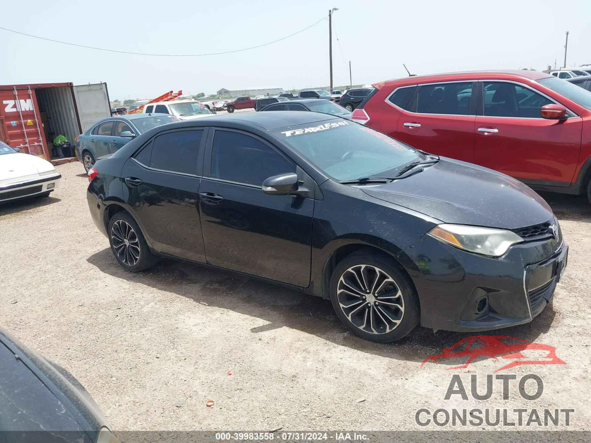 TOYOTA COROLLA 2016 - 5YFBURHE9GP518500
