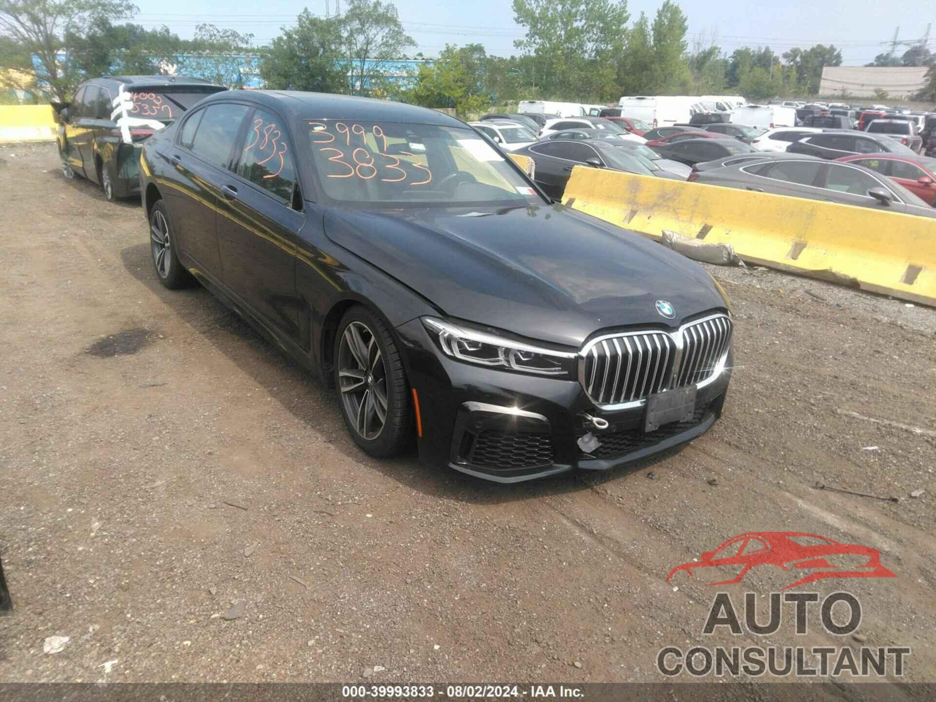 BMW 740I 2020 - WBA7T4C04LGF97125