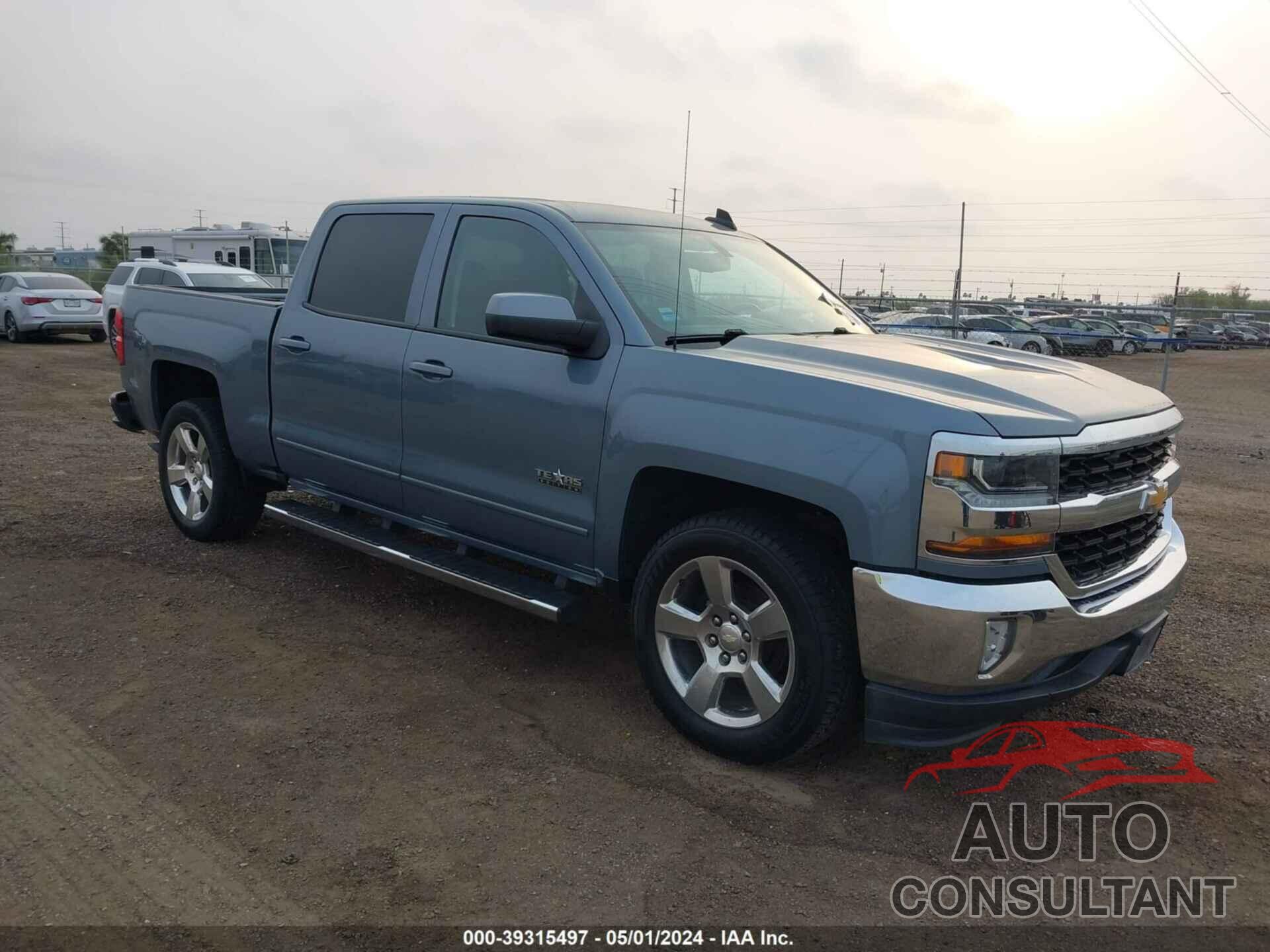 CHEVROLET SILVERADO 1500 2016 - 3GCPCREC0GG306134