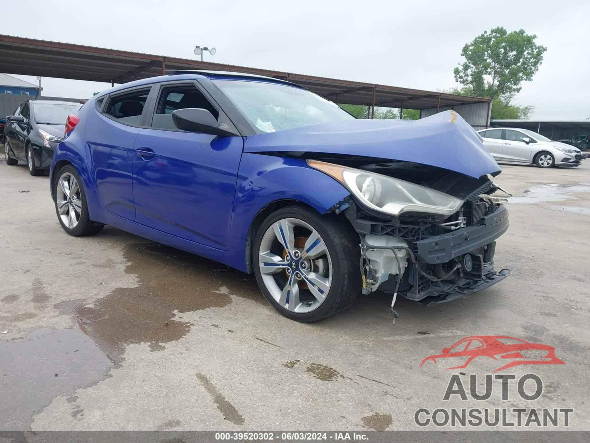 HYUNDAI VELOSTER 2017 - KMHTC6AD1HU314667