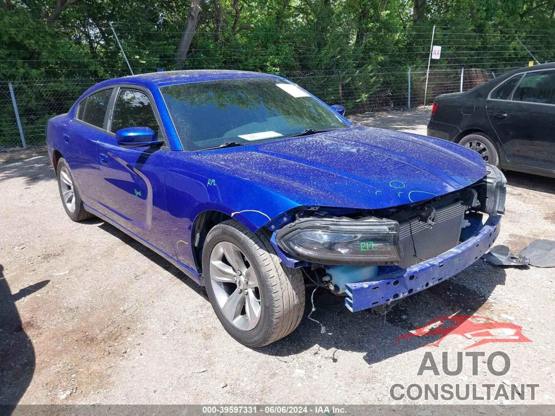 DODGE CHARGER 2018 - 2C3CDXHGXJH220405