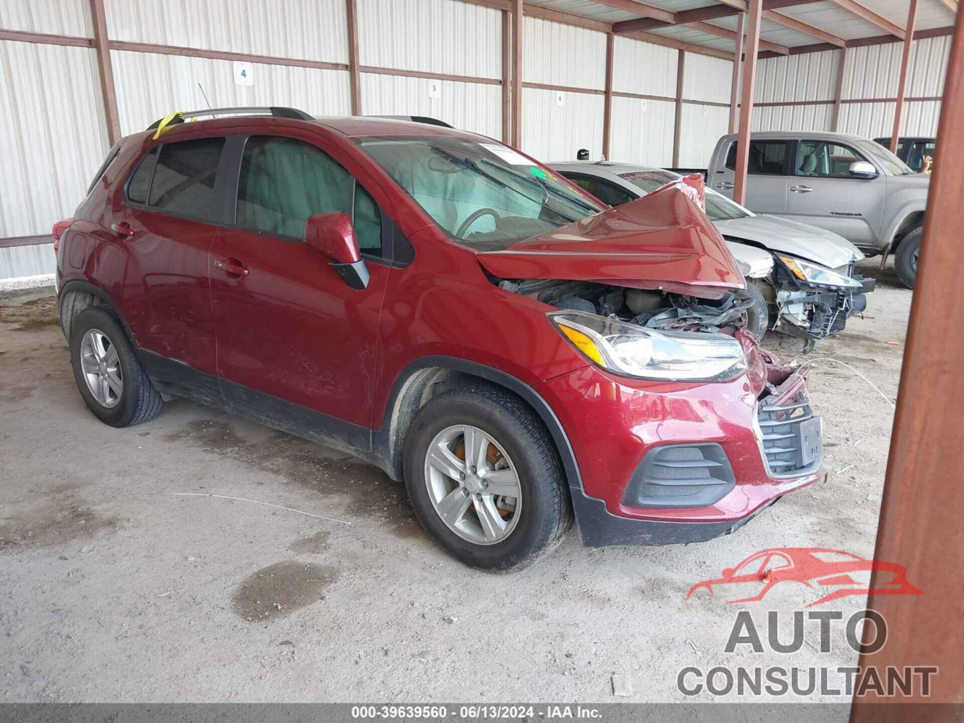 CHEVROLET TRAX 2021 - KL7CJLSB8MB312567