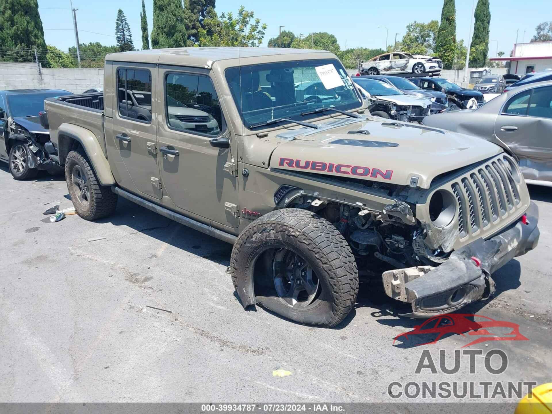 JEEP GLADIATOR 2020 - 1C6JJTBG4LL168179