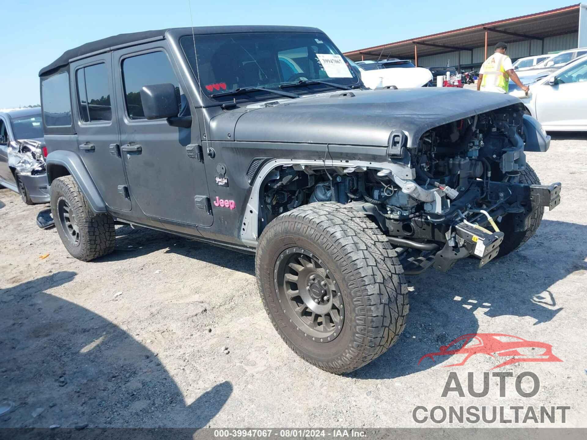 JEEP WRANGLER UNLIMITED 2019 - 1C4HJXDG2KW585325