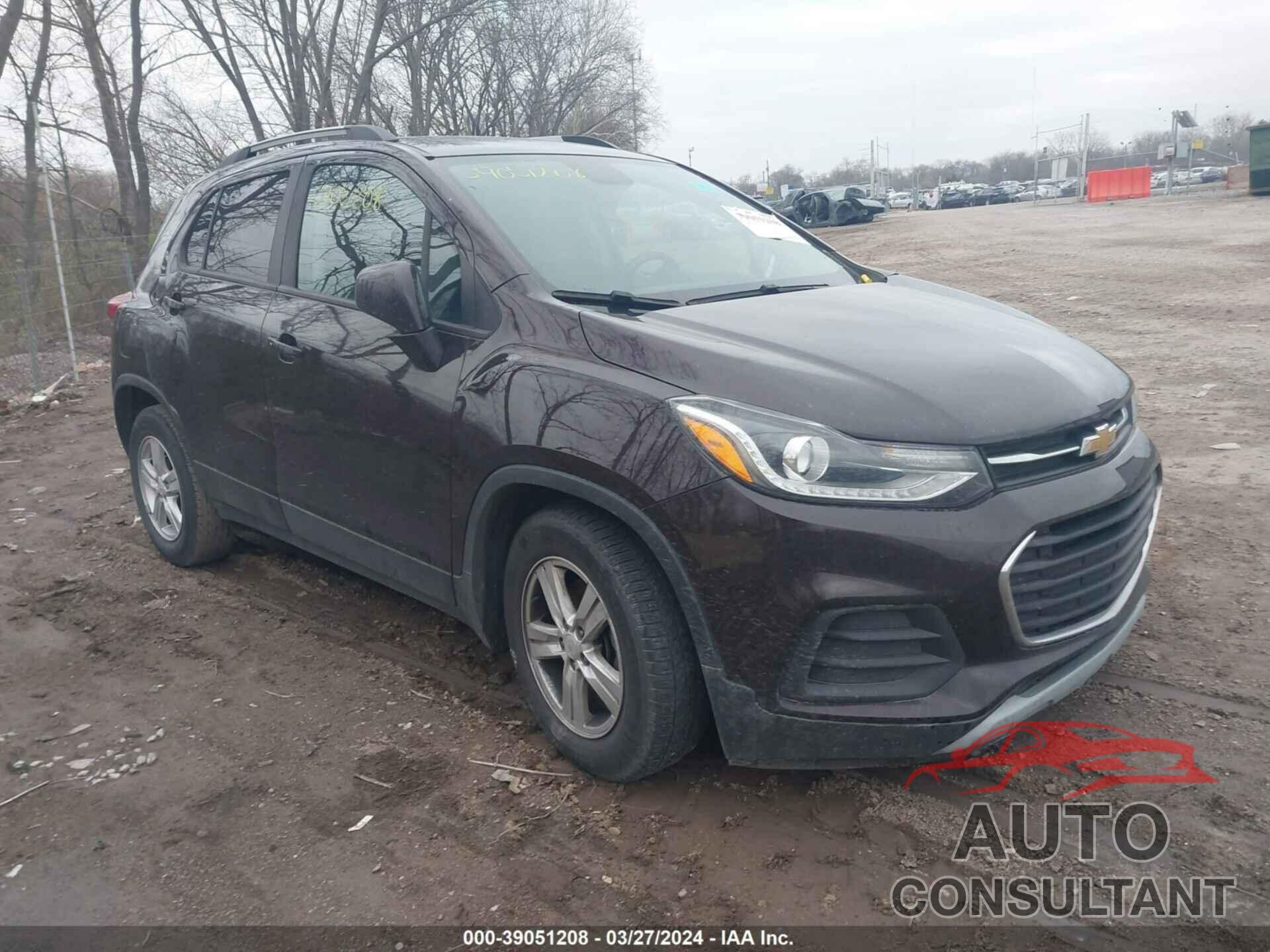 CHEVROLET TRAX 2021 - KL7CJLSB8MB307367