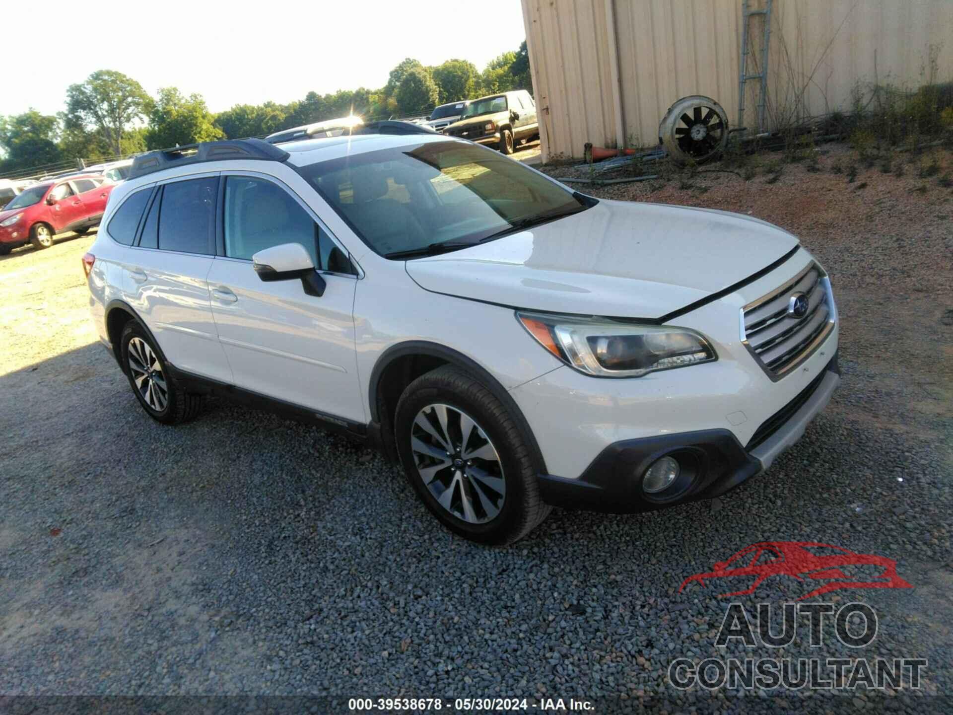 SUBARU OUTBACK 2016 - 4S4BSENC5G3222699