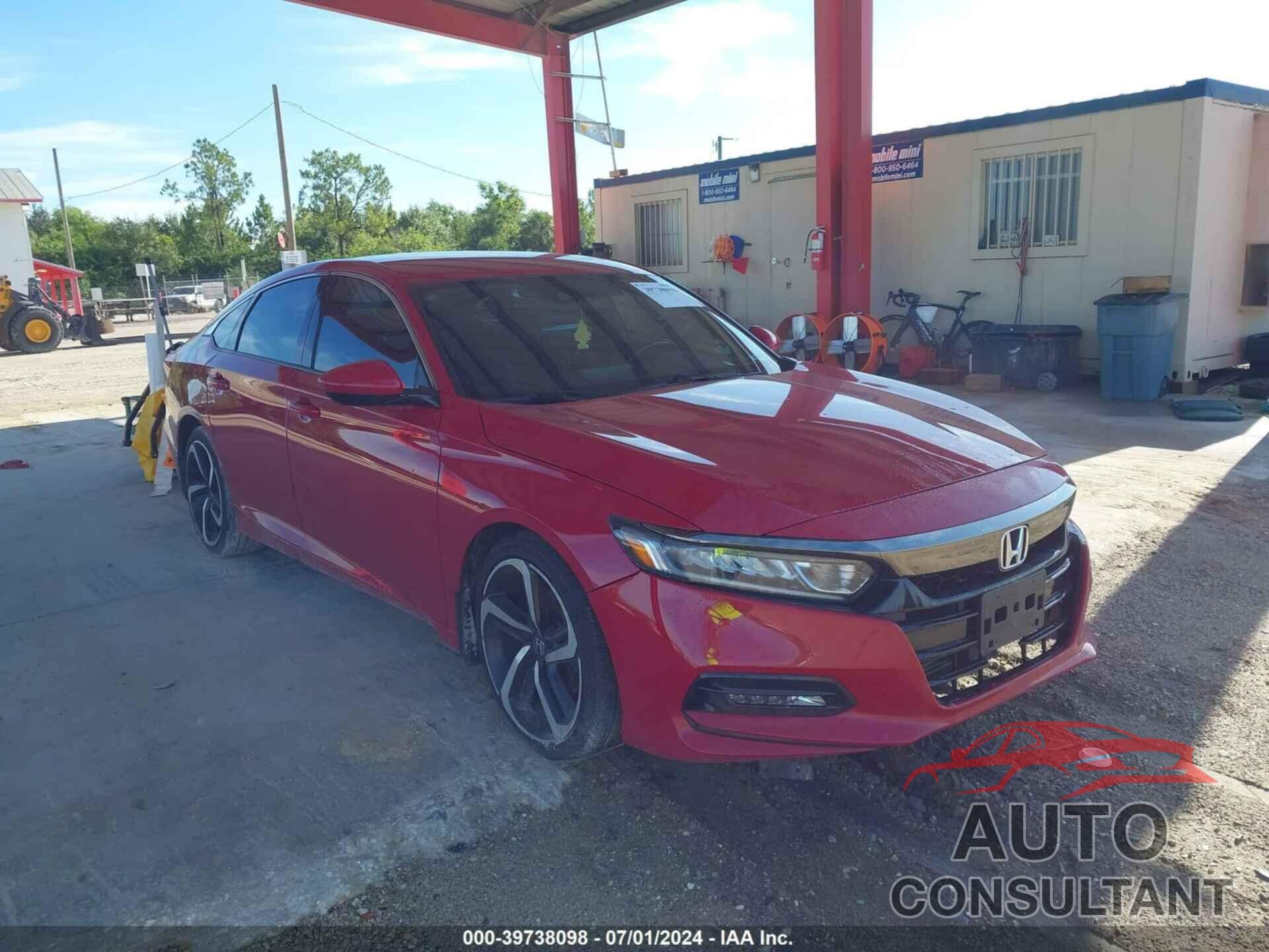 HONDA ACCORD 2019 - 1HGCV1F33KA001521
