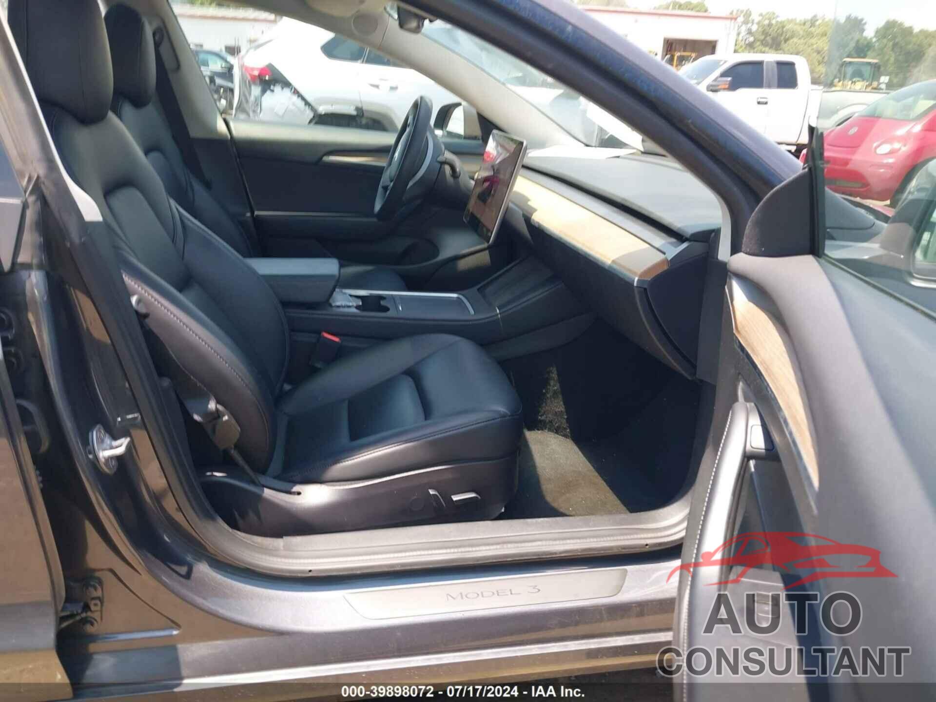 TESLA MODEL 3 2022 - 5YJ3E1EA6NF189588