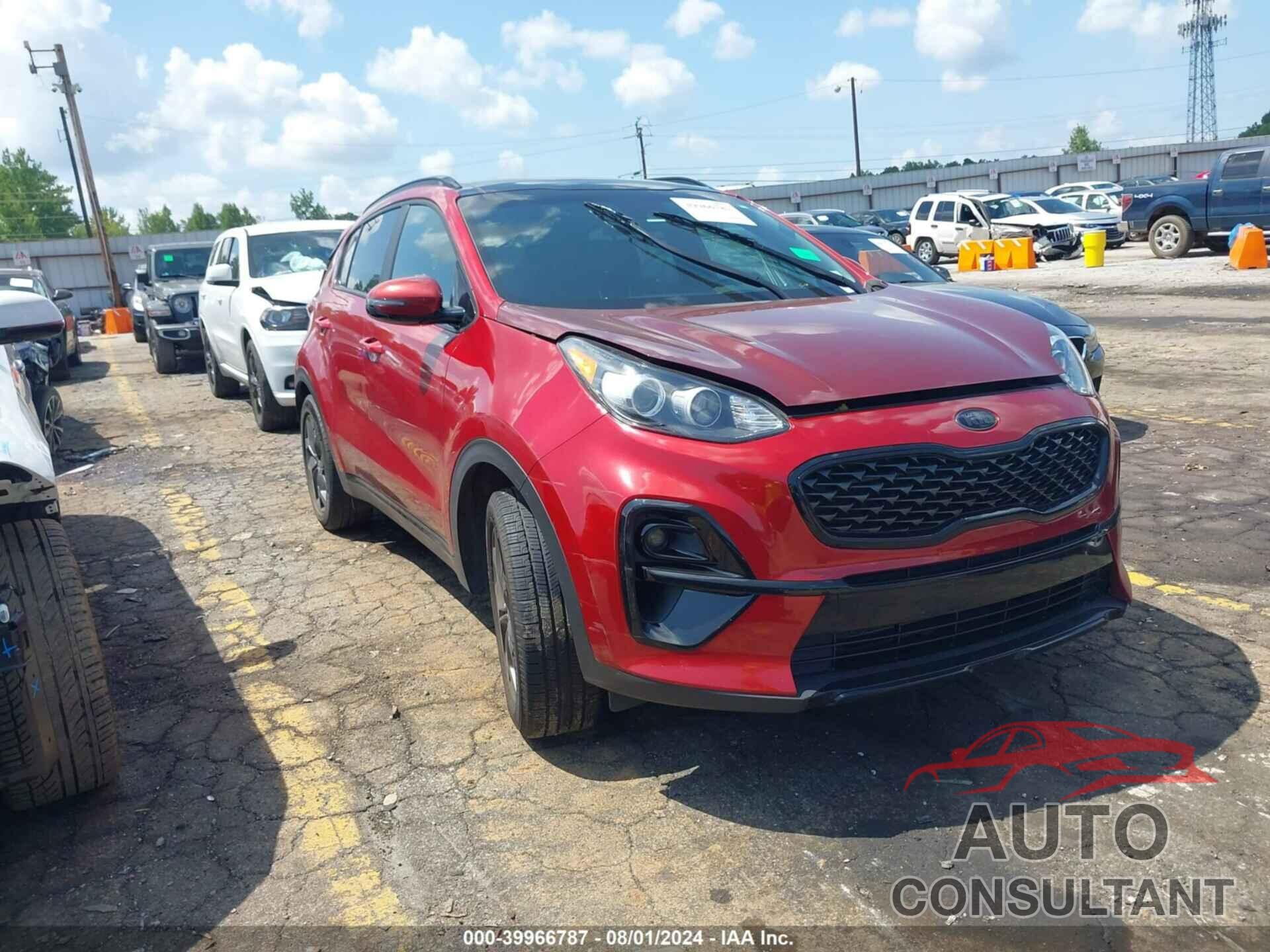 KIA SPORTAGE 2022 - KNDP63AC8N7961516