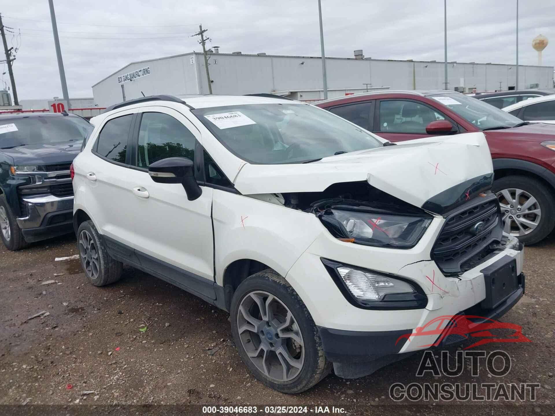 FORD ECOSPORT 2020 - MAJ6S3JL5LC315528