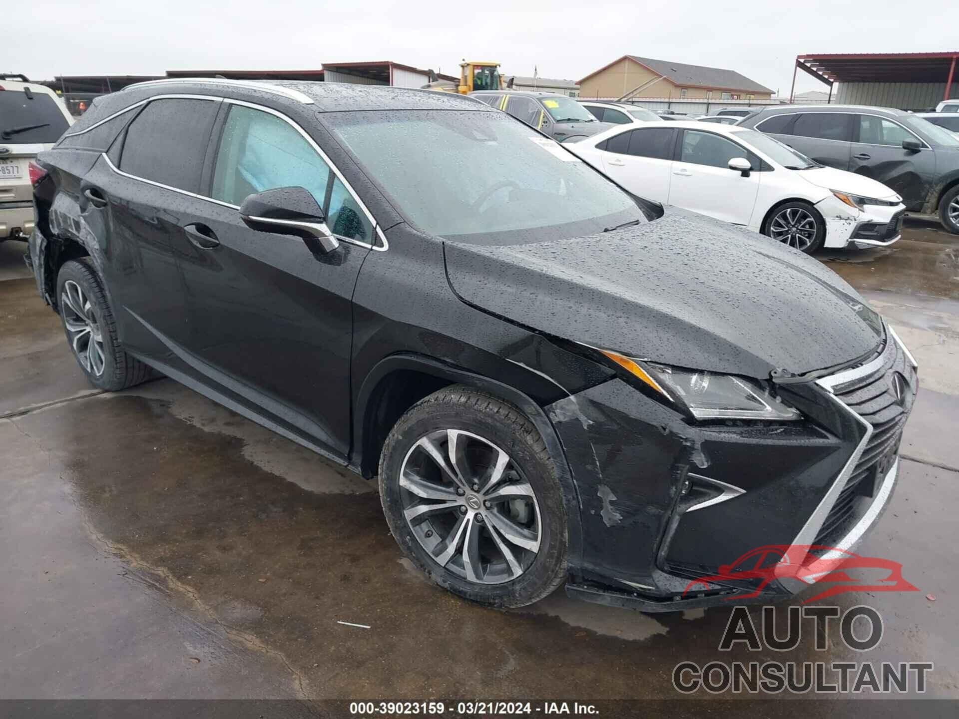 LEXUS RX 2017 - 2T2ZZMCA9HC086186