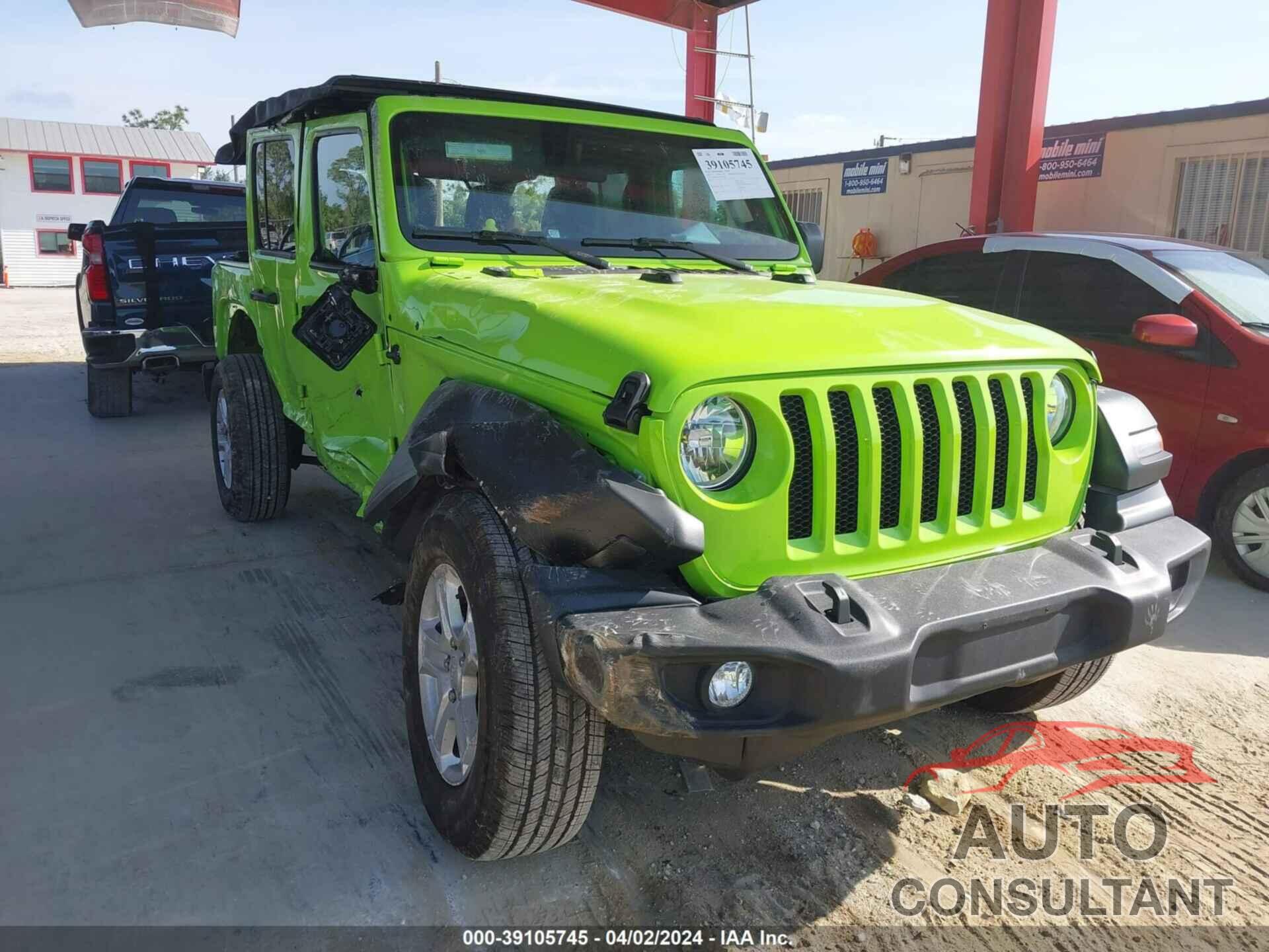 JEEP WRANGLER UNLIMITED 2021 - 1C4HJXDM7MW794424