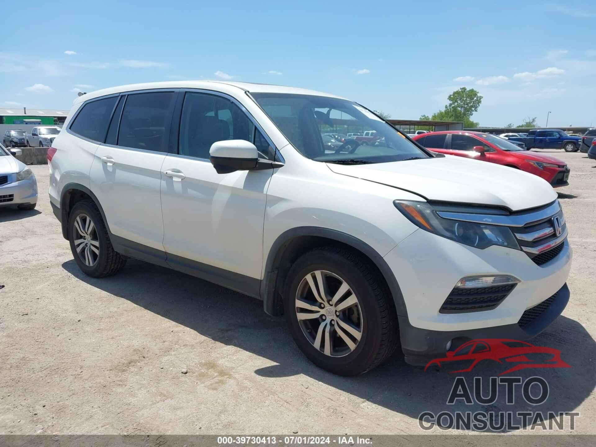 HONDA PILOT 2016 - 5FNYF6H55GB076202