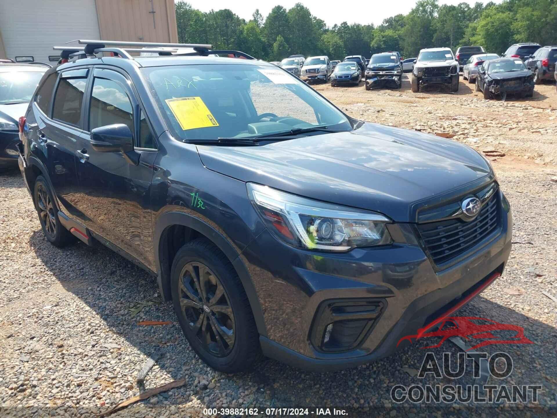 SUBARU FORESTER 2019 - JF2SKAPC7KH498485