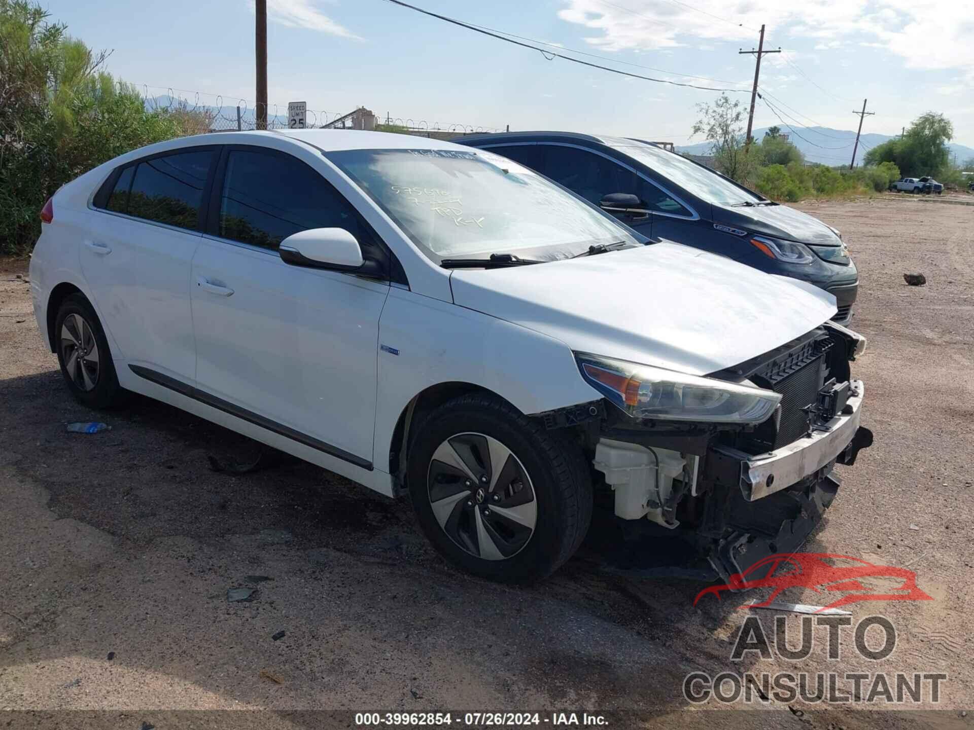 HYUNDAI IONIQ HYBRID 2019 - KMHC75LC5KU120637