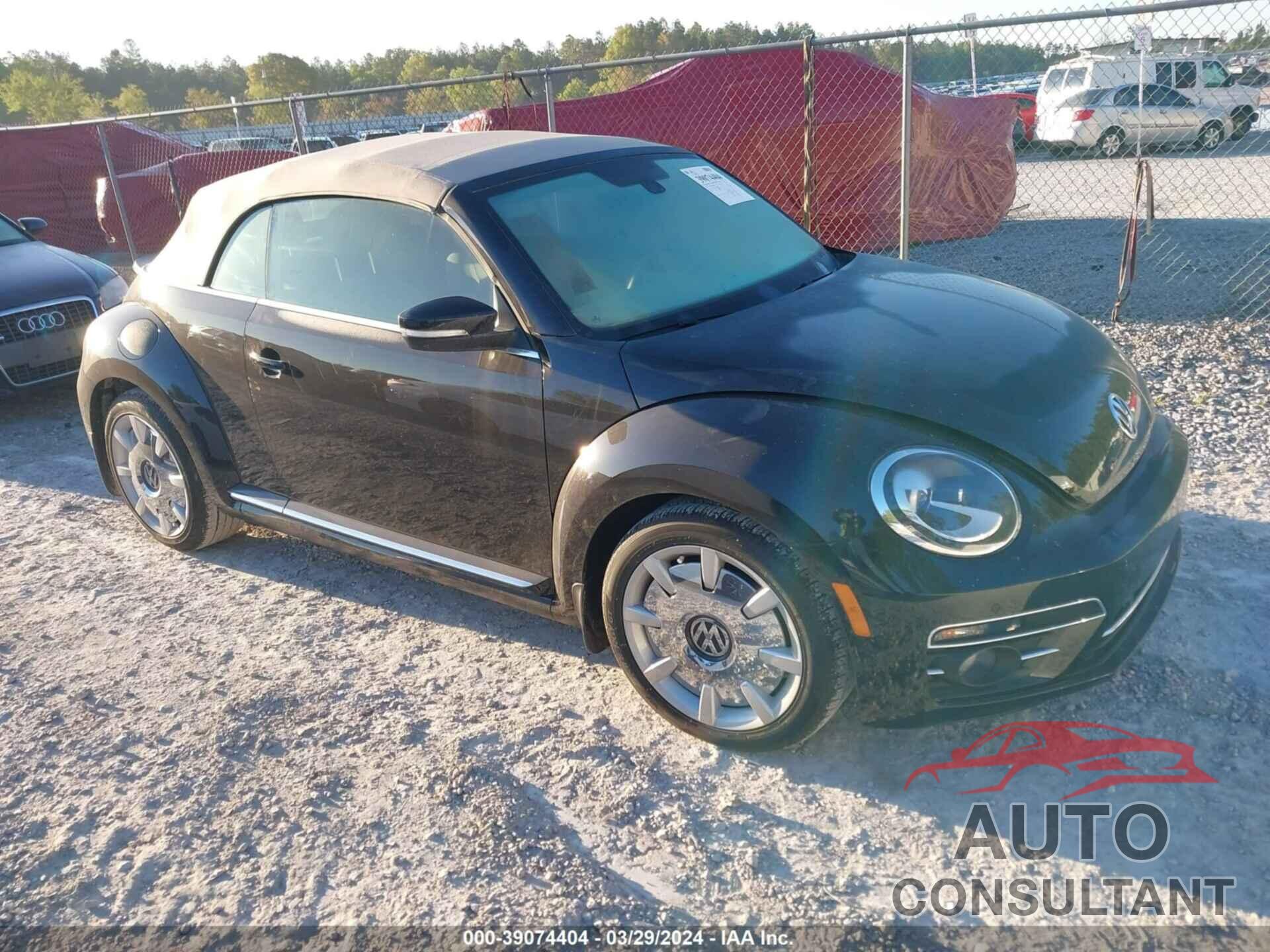 VOLKSWAGEN BEETLE 2019 - 3VW5DAAT8KM509338