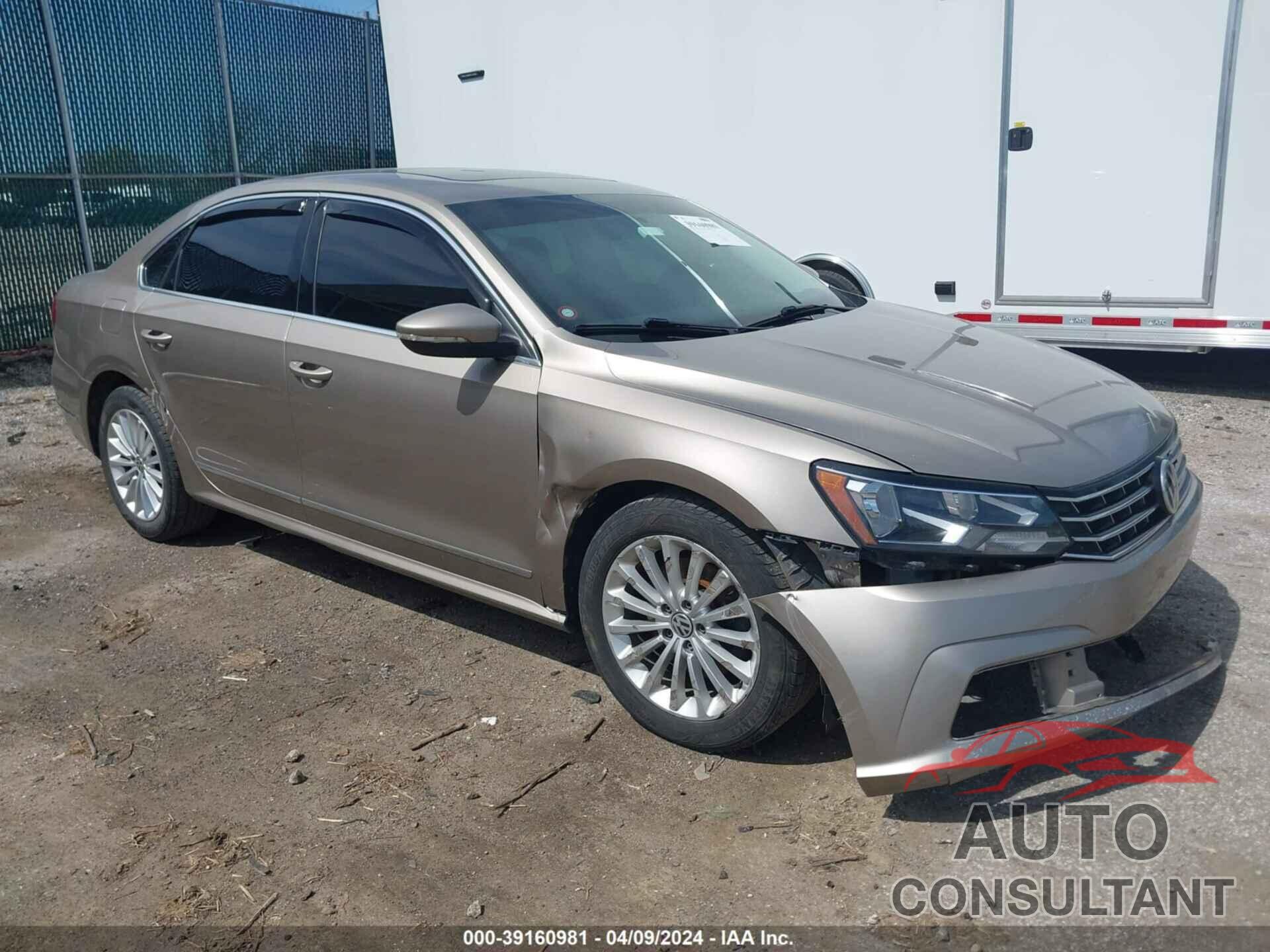 VOLKSWAGEN PASSAT 2016 - 1VWBT7A35GC015150