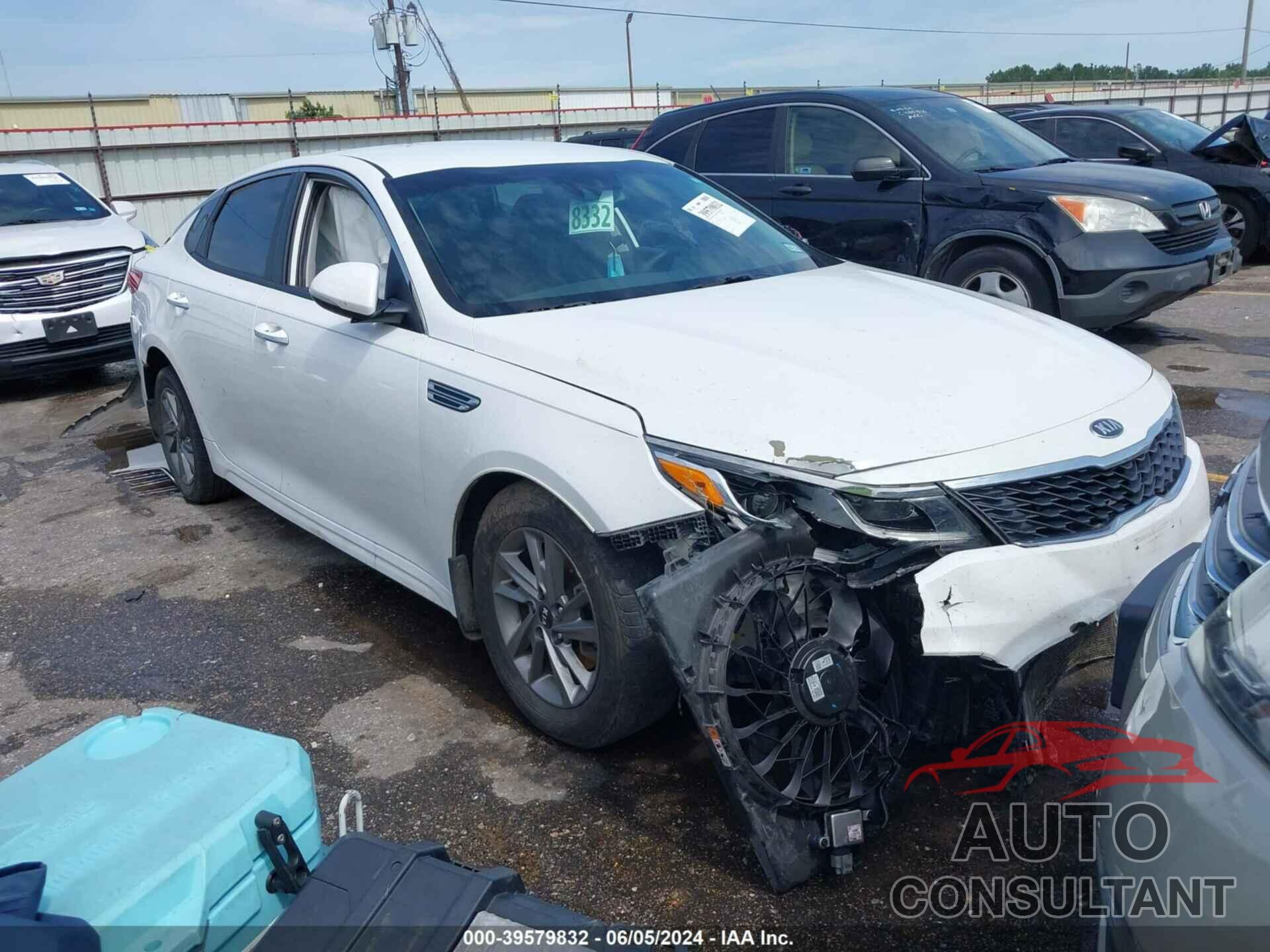 KIA OPTIMA 2019 - 5XXGT4L39KG341255