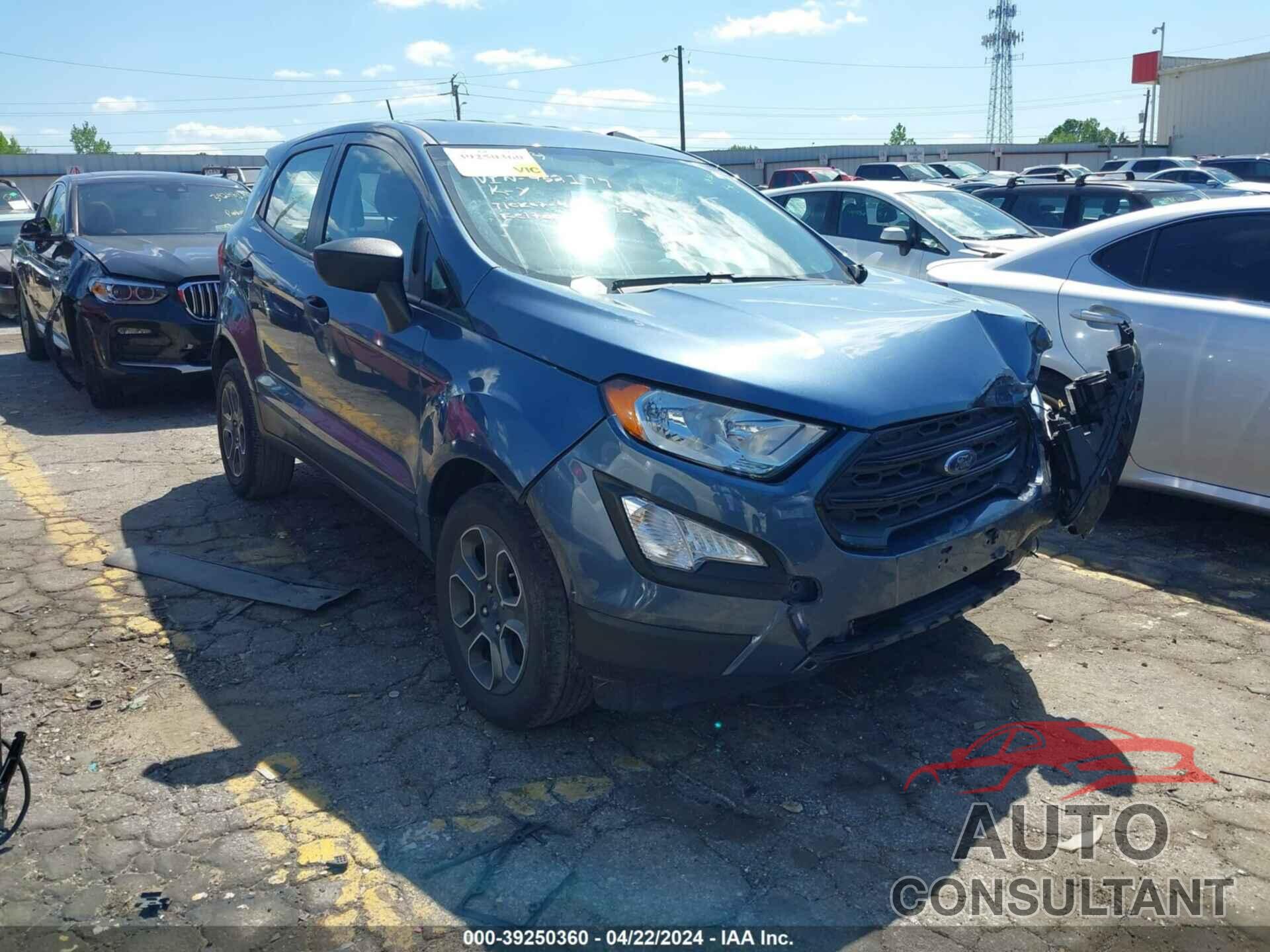 FORD ECOSPORT 2021 - MAJ3S2FEXMC452179