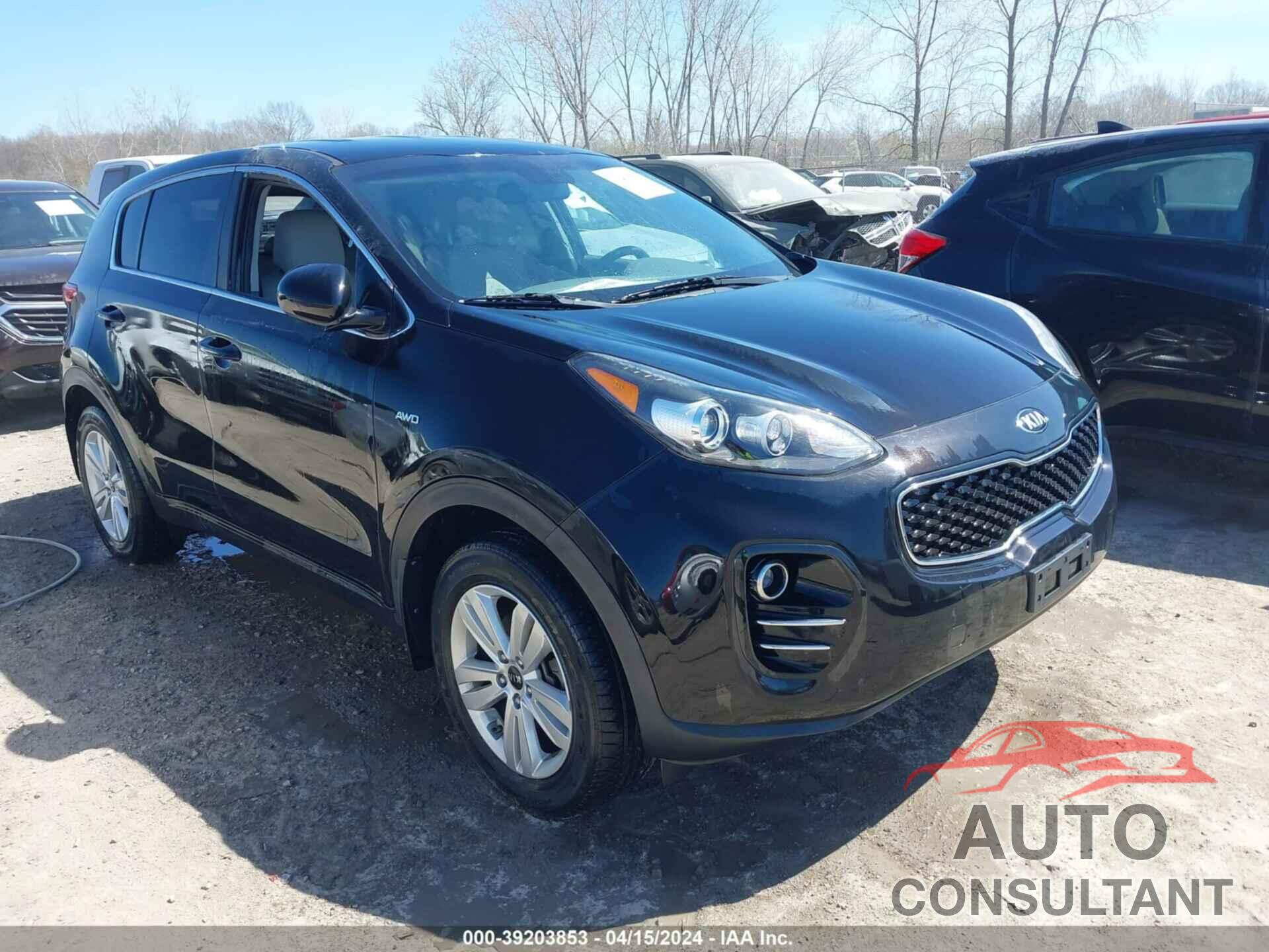 KIA SPORTAGE 2017 - KNDPMCAC9H7236825