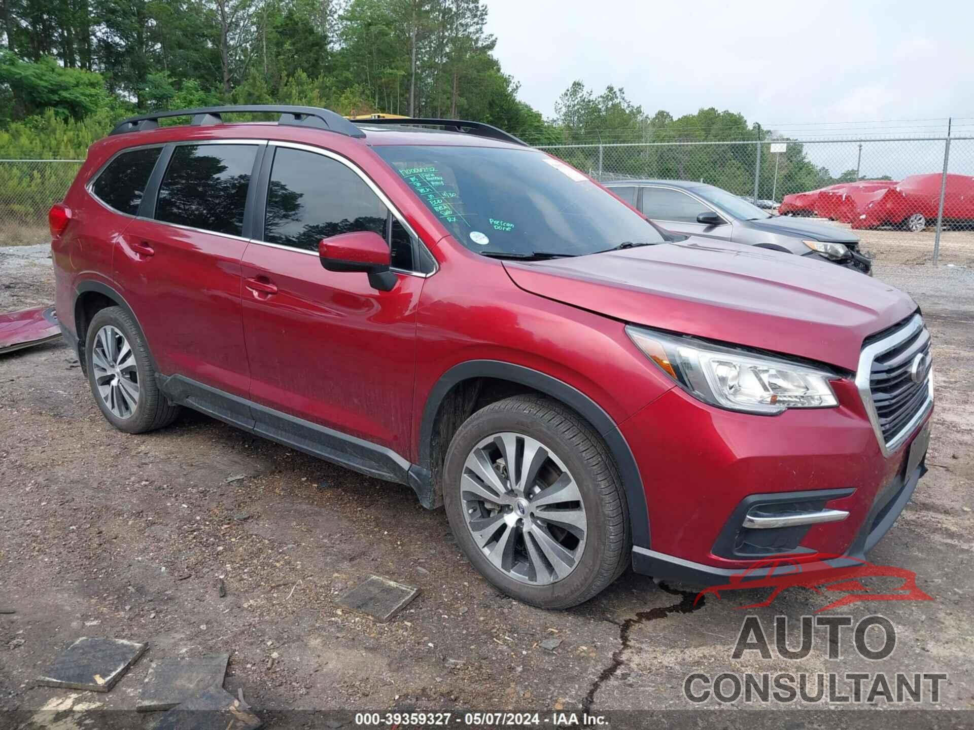 SUBARU ASCENT 2019 - 4S4WMAHD0K3420690