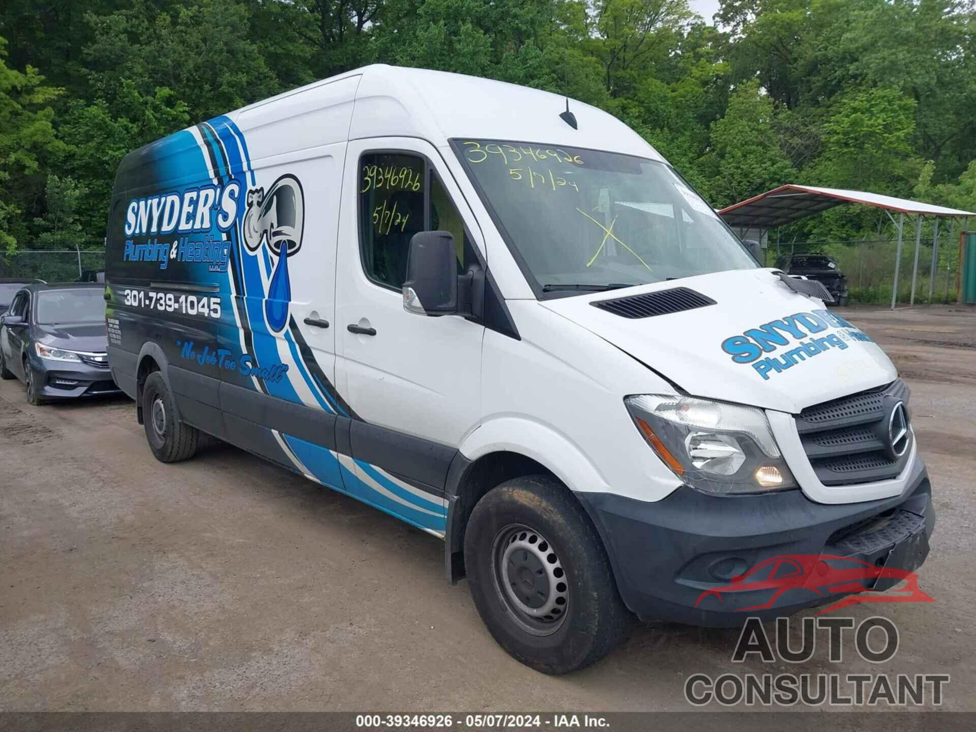 MERCEDES-BENZ SPRINTER 2500 2017 - WD3PE8CD3HP509784