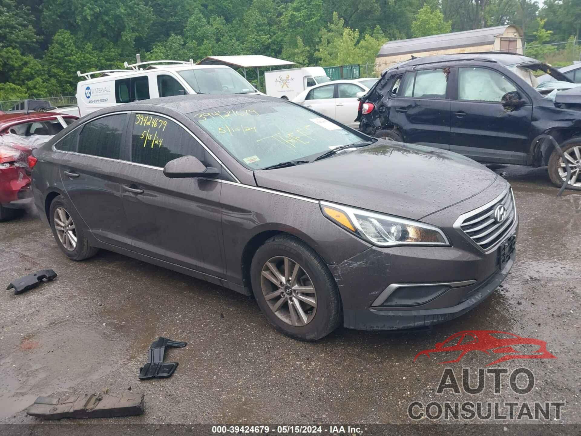 HYUNDAI SONATA 2017 - 5NPE24AF9HH592510