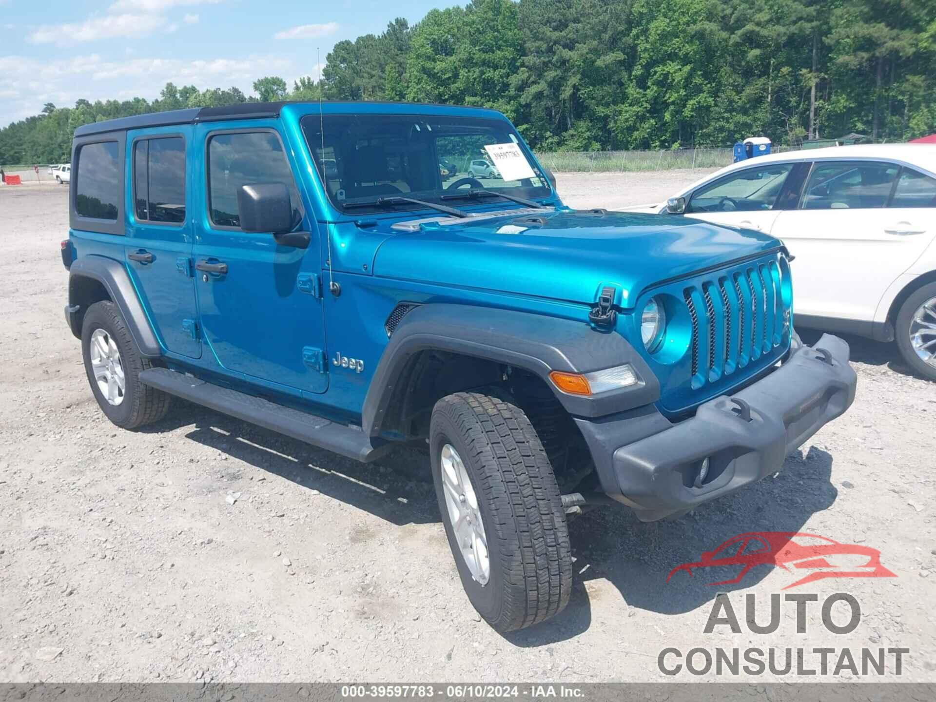 JEEP WRANGLER UNLIMITED 2020 - 1C4HJXDG2LW206017