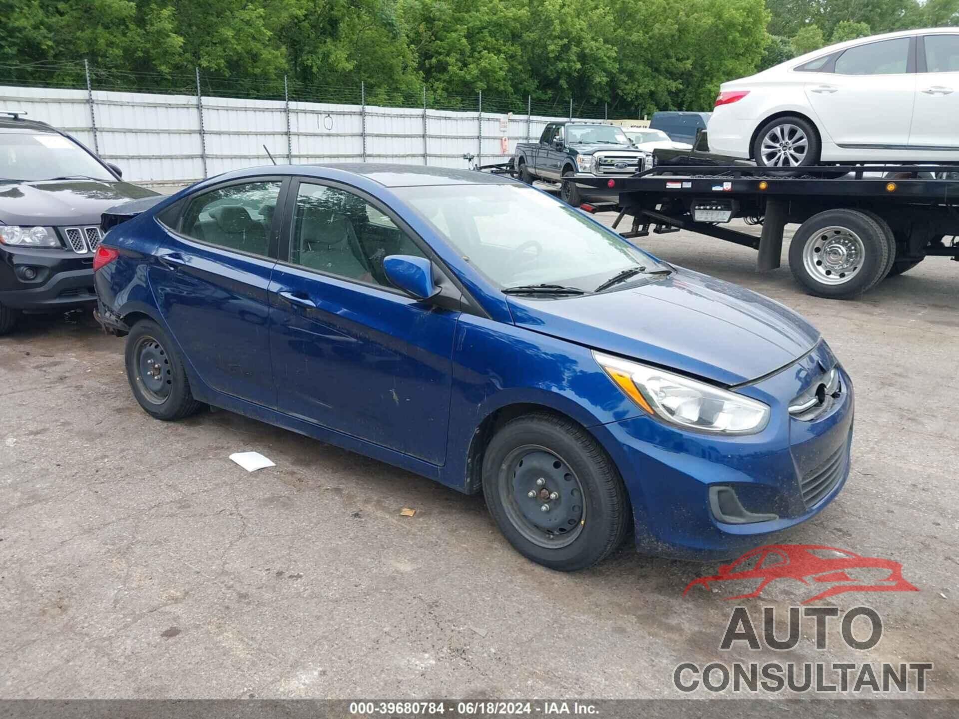 HYUNDAI ACCENT 2017 - KMHCT4AE2HU318305