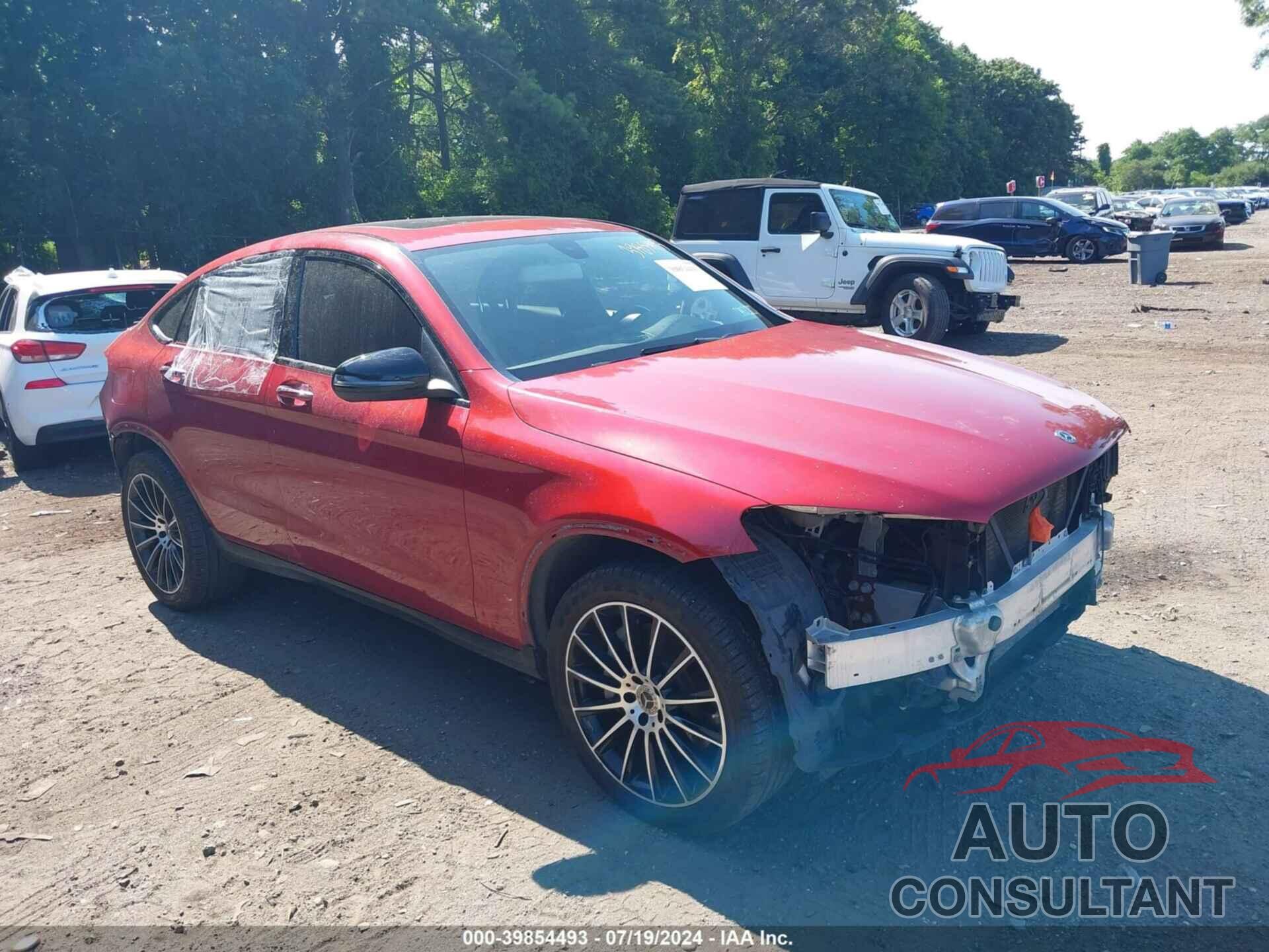 MERCEDES-BENZ GLC COUPE 2017 - WDC0J4KBXHF244194