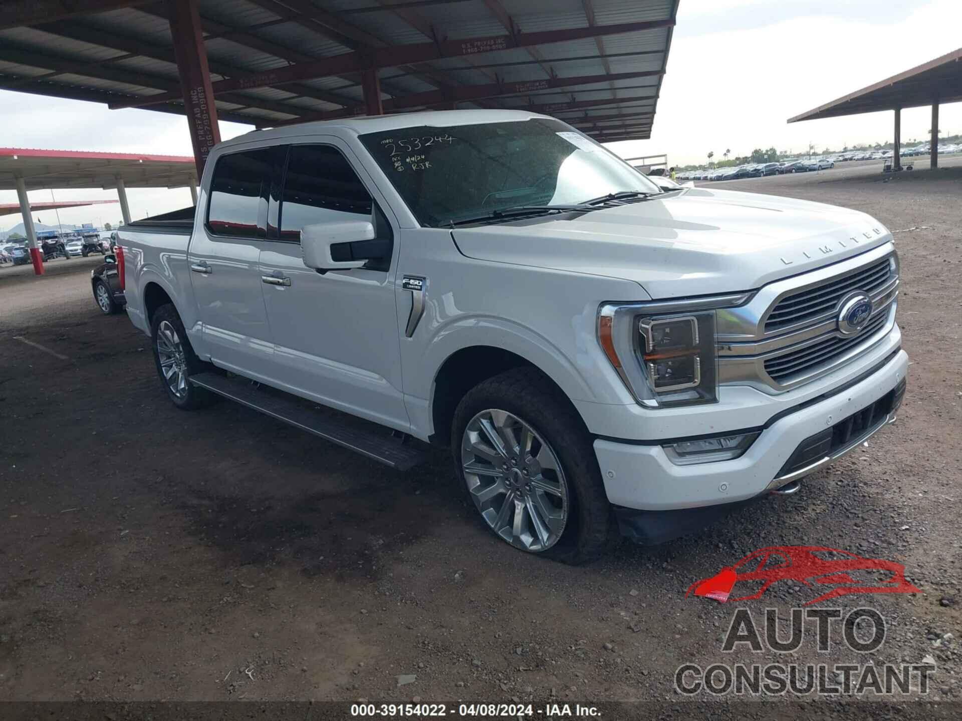 FORD F150 2021 - 1FTFW1E82MFA52231